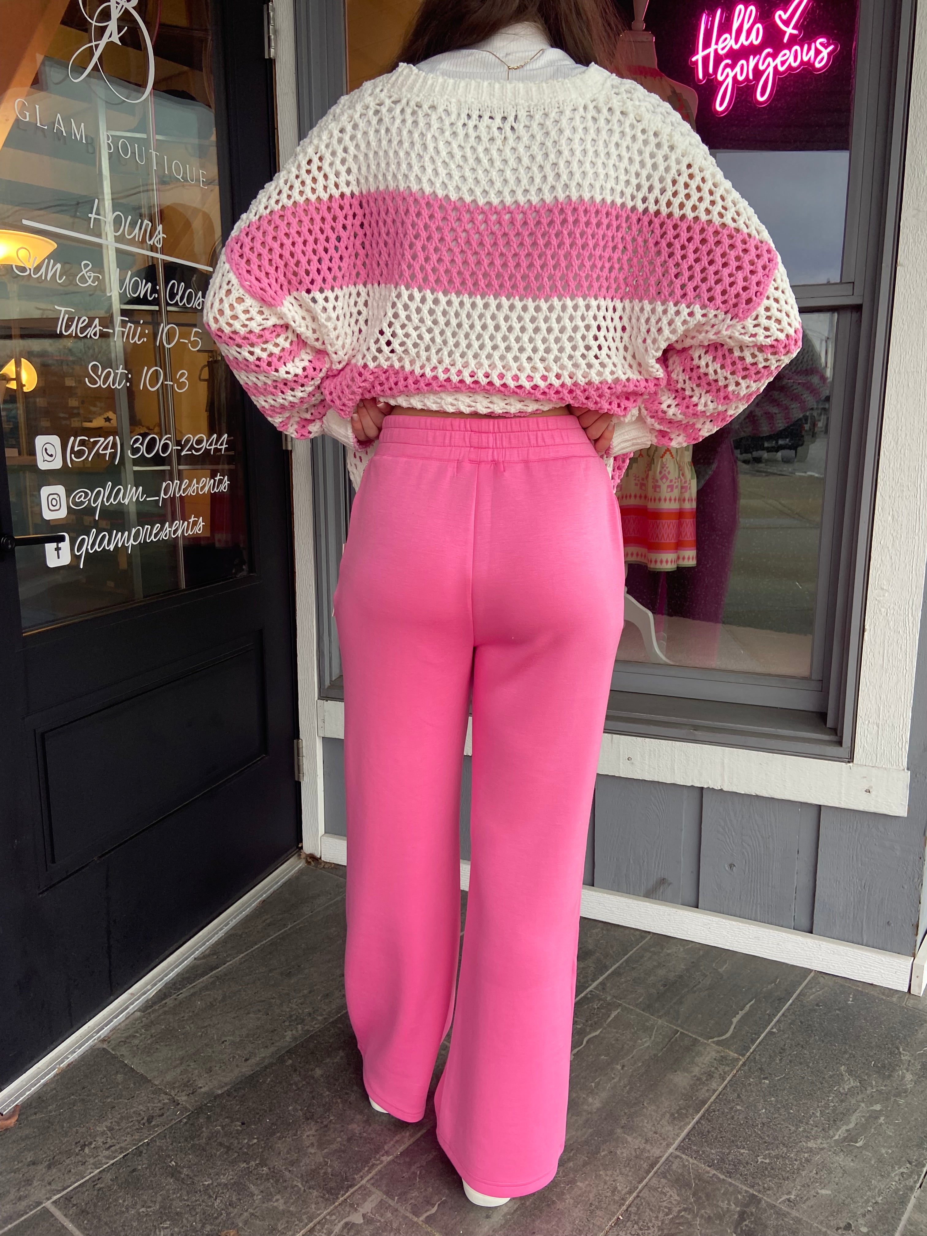 Barbie Pink Cloud Fleece Pant
