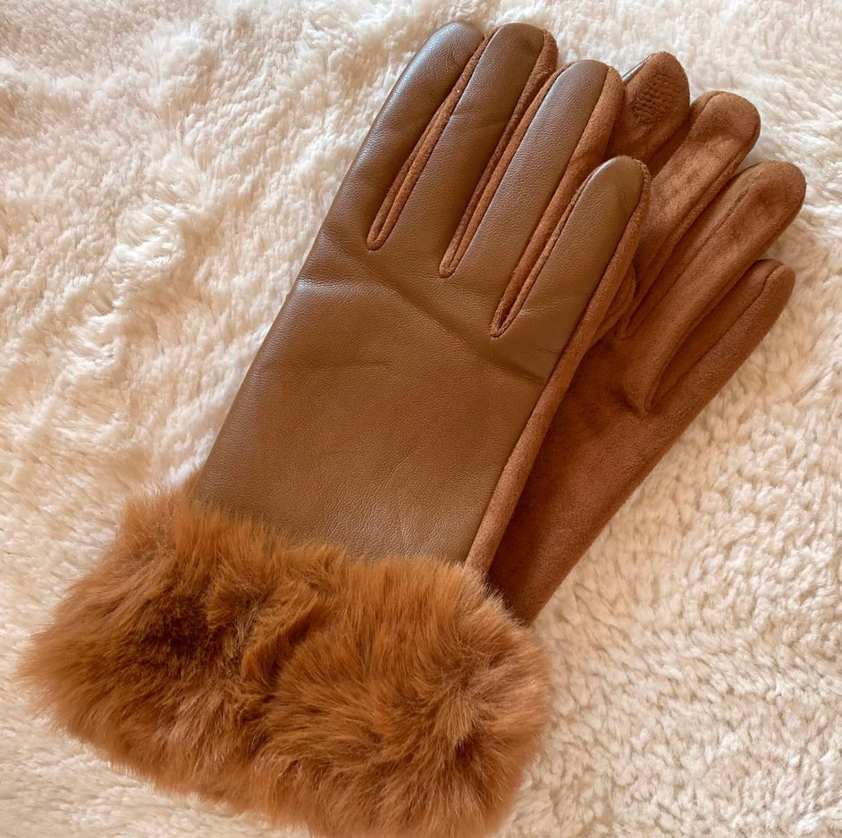 E-Touch Leather Glove