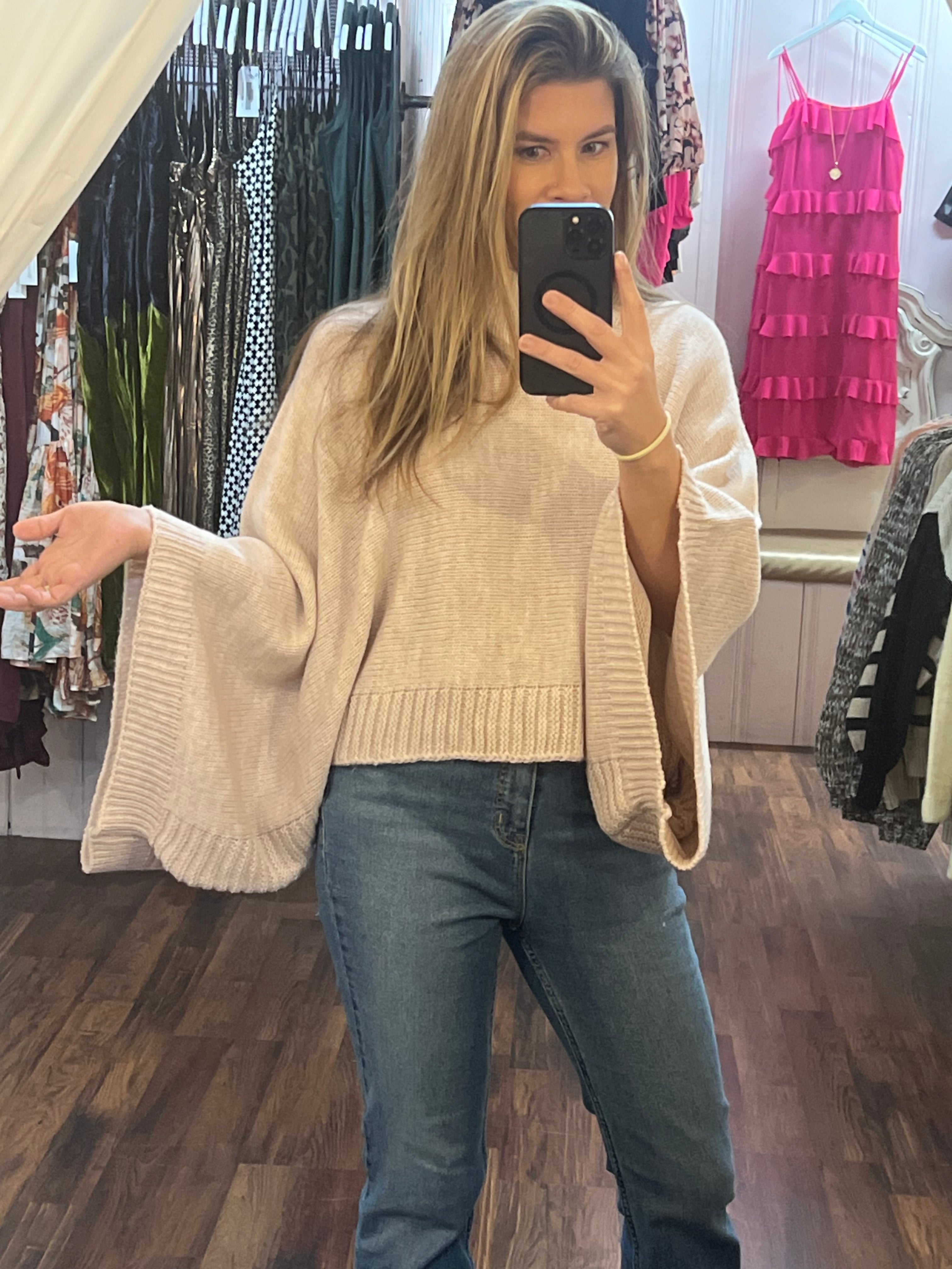 The Olivia Cropped Sweater - Final Sale