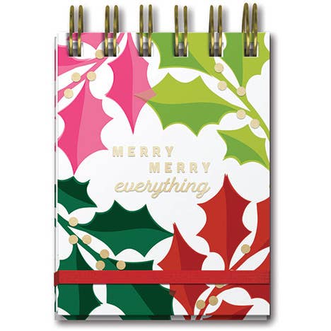 Holiday Mini Spiral Notebooks - Final Sale