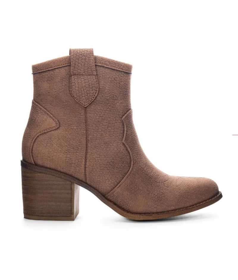 Brown Snake Bootie