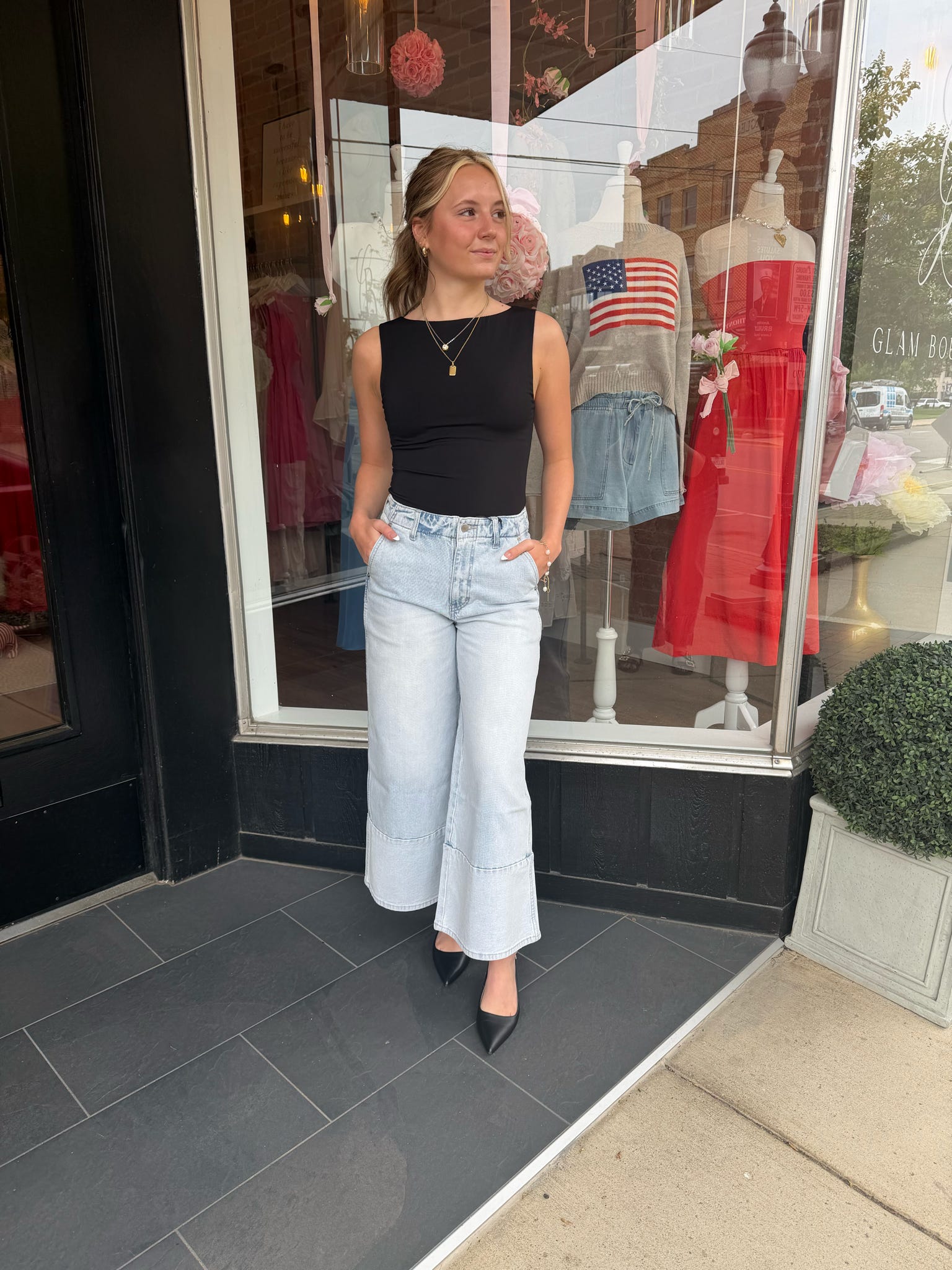 Addie Cuffed Gaucho