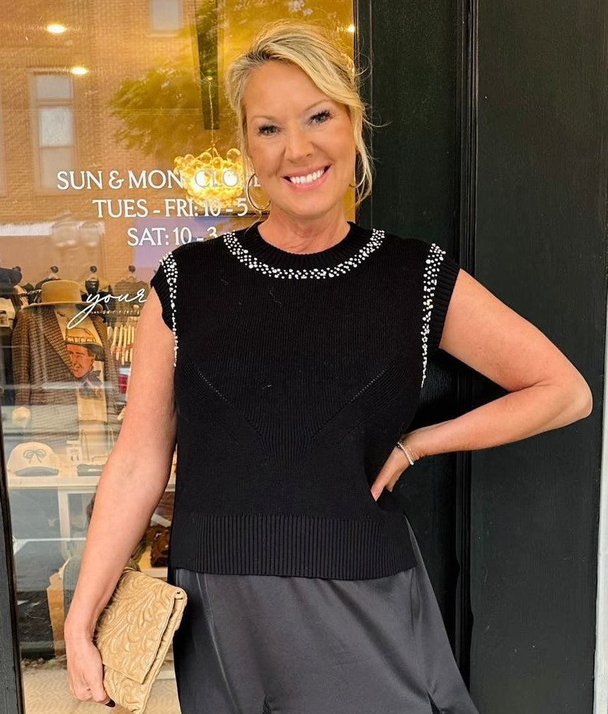 Yaritza Sleeveless Sweater