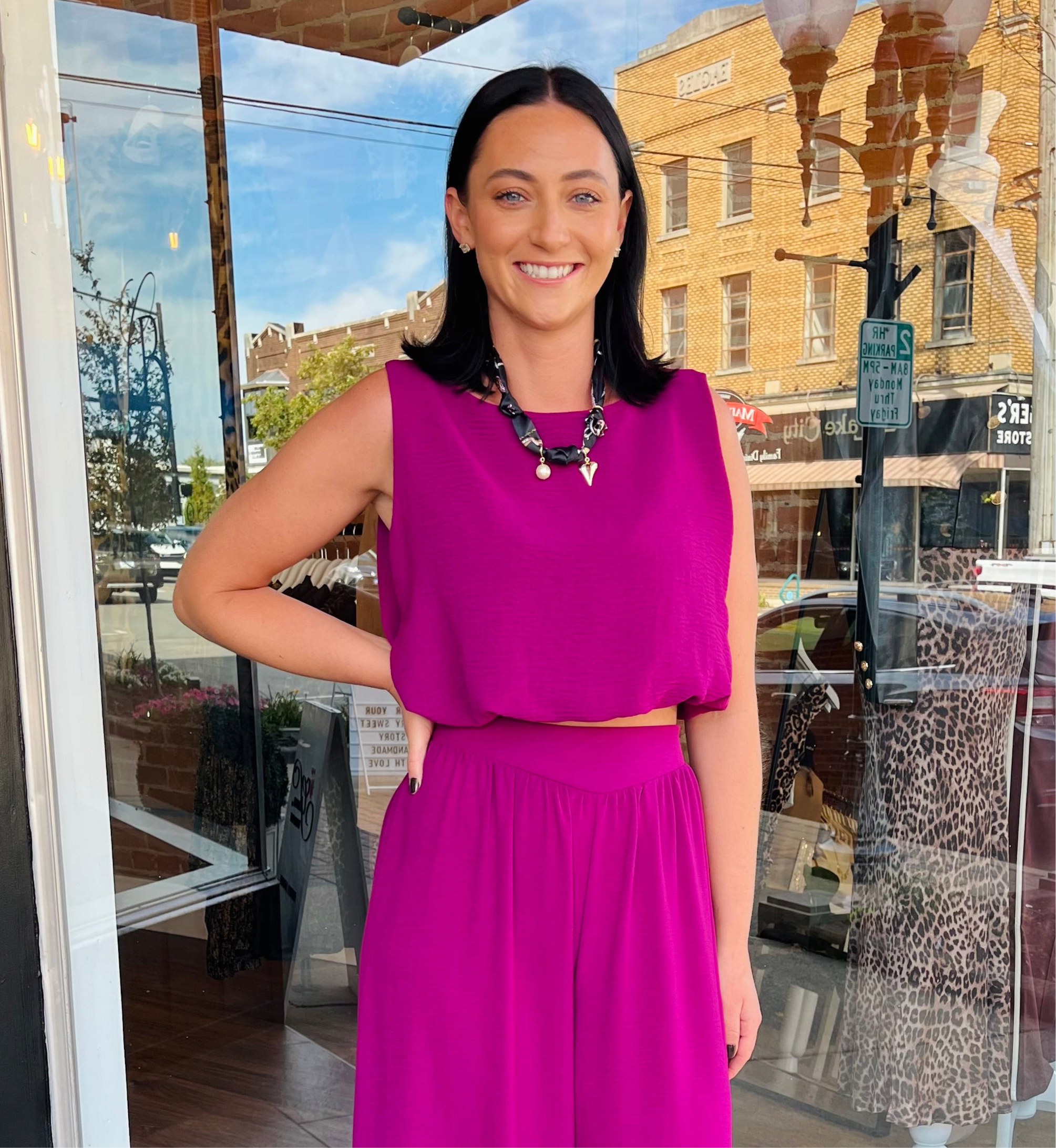 Stevie Bubble Hem Top