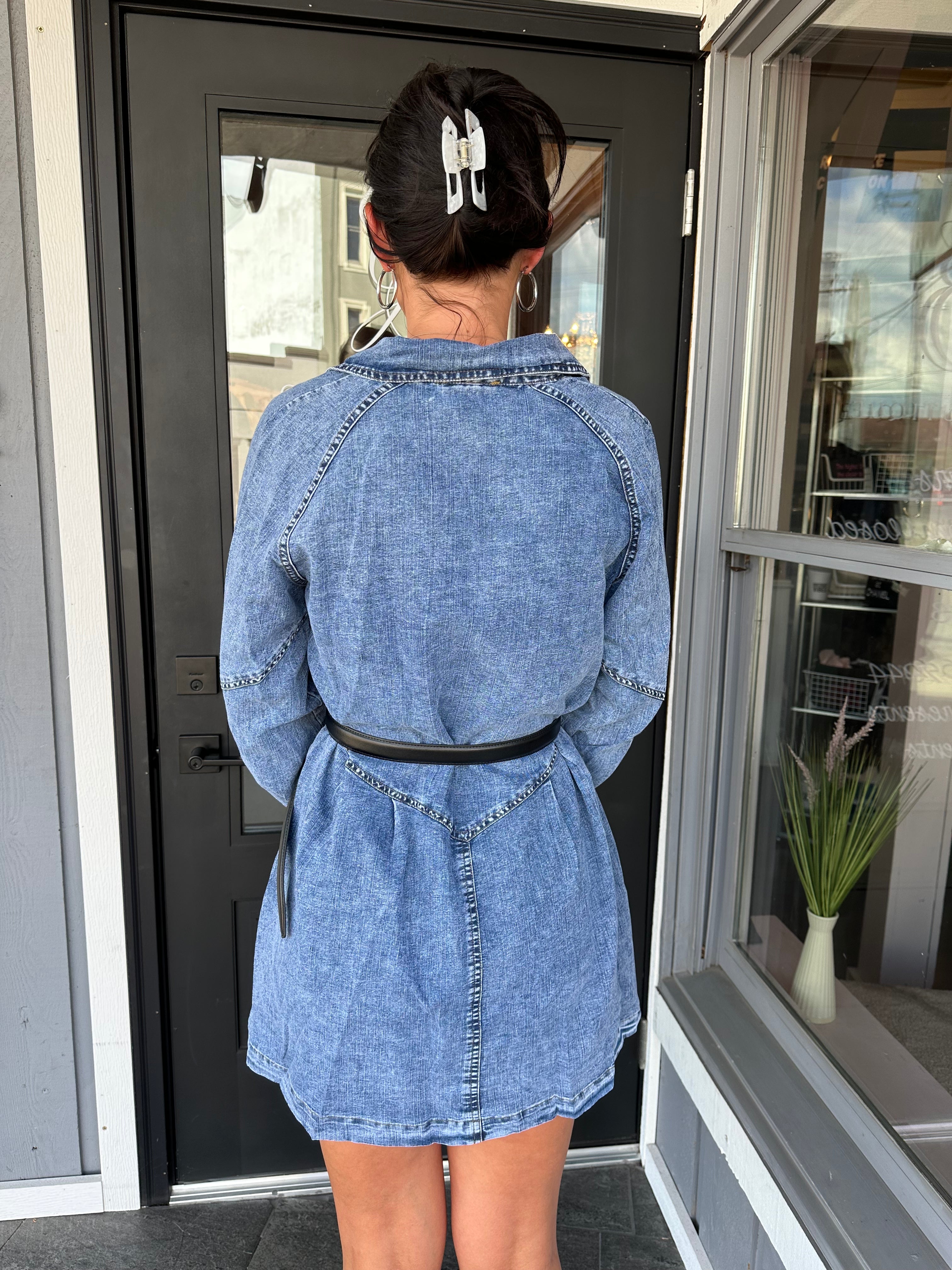 The Perfect Denim Dress