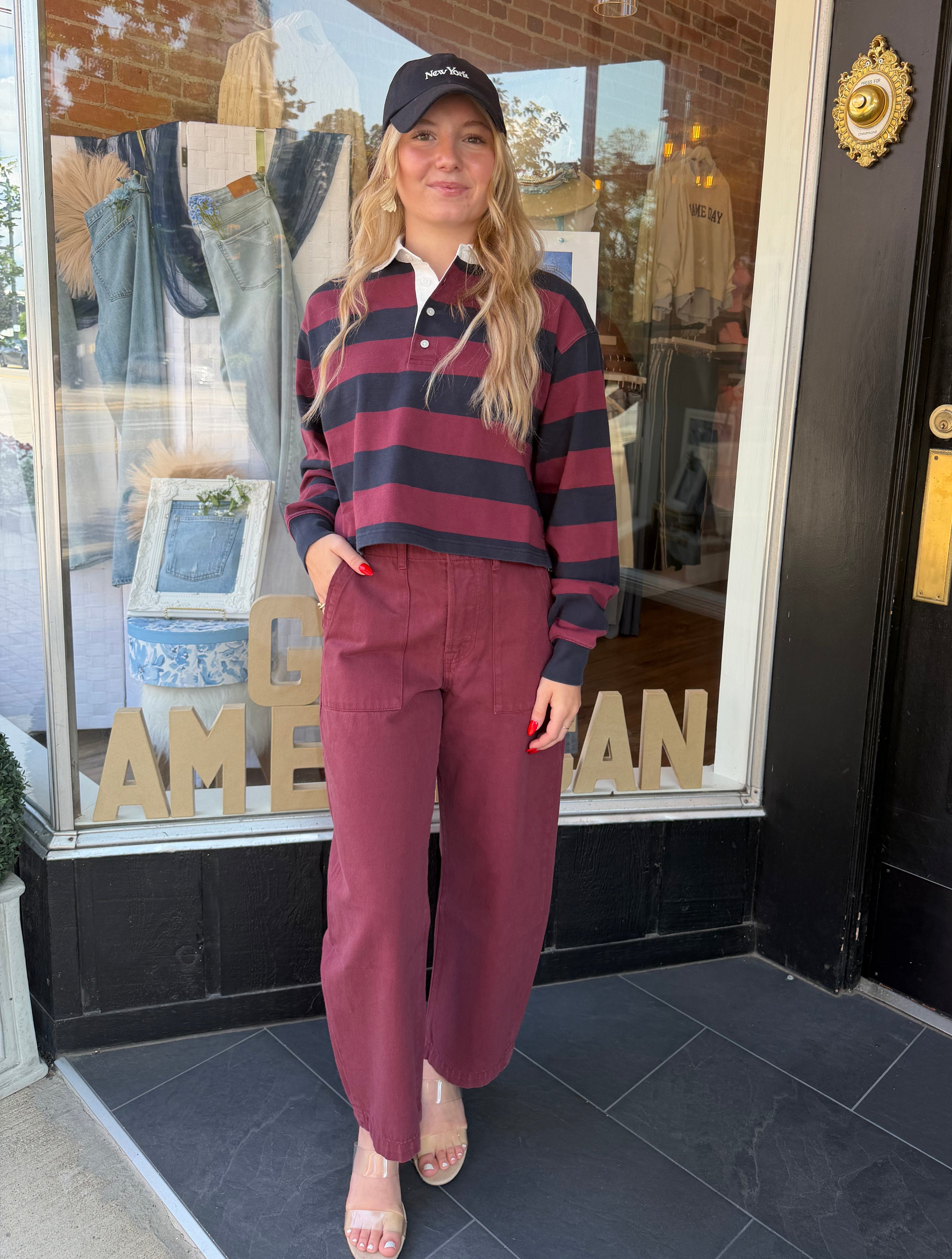 The Cropped Rugby Polo