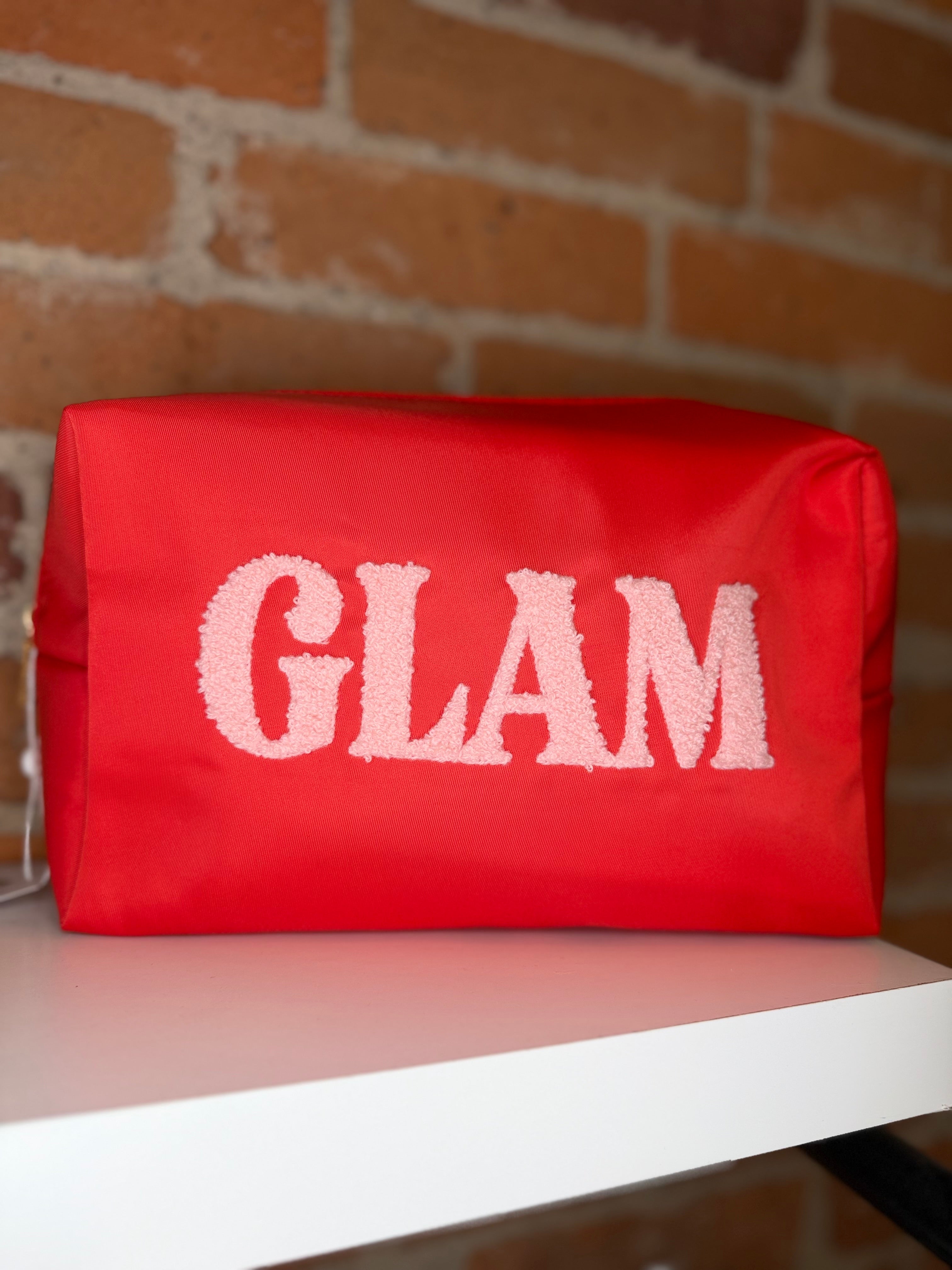 Red Glam Travel Bag