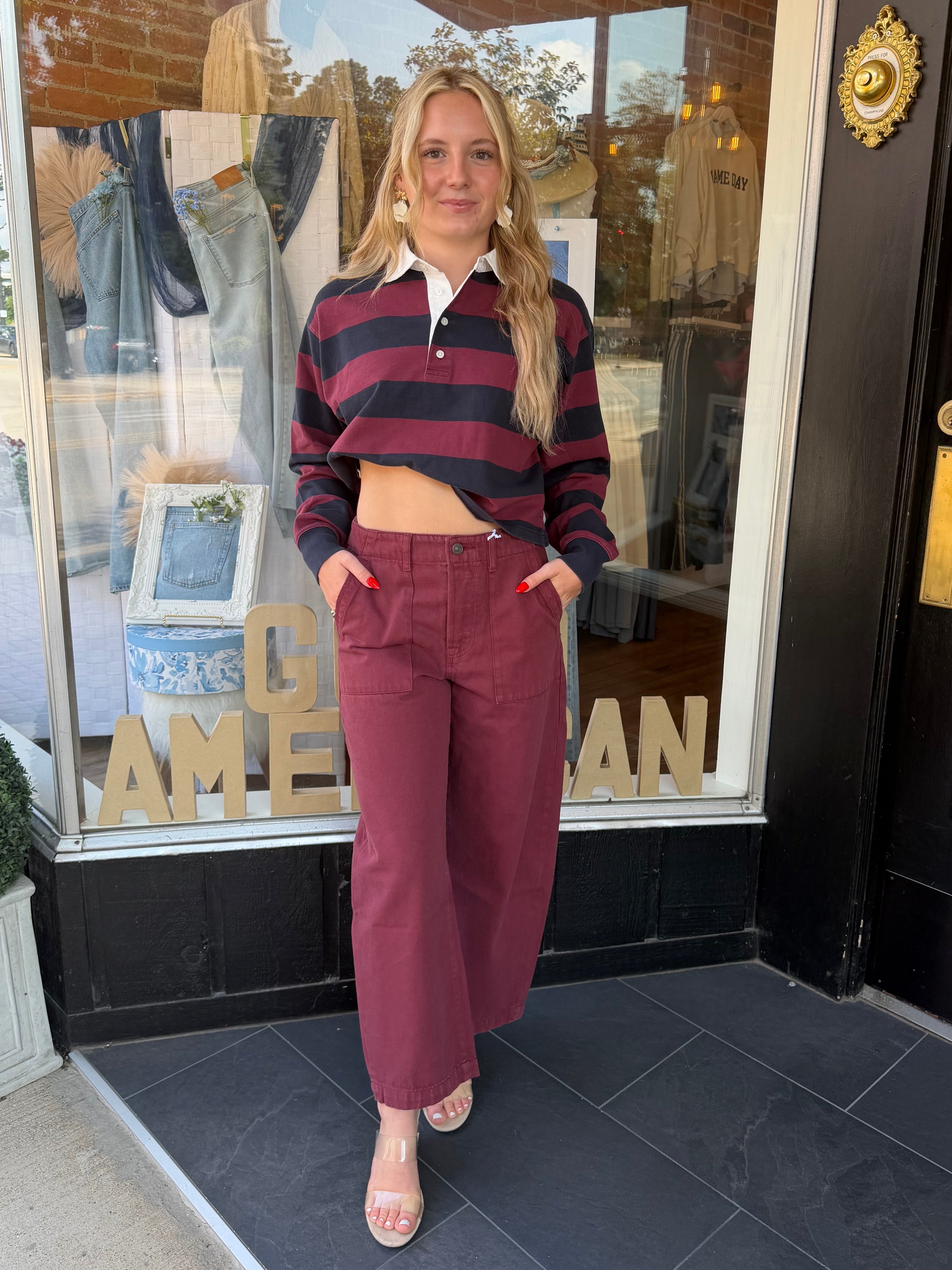 The Cropped Rugby Polo