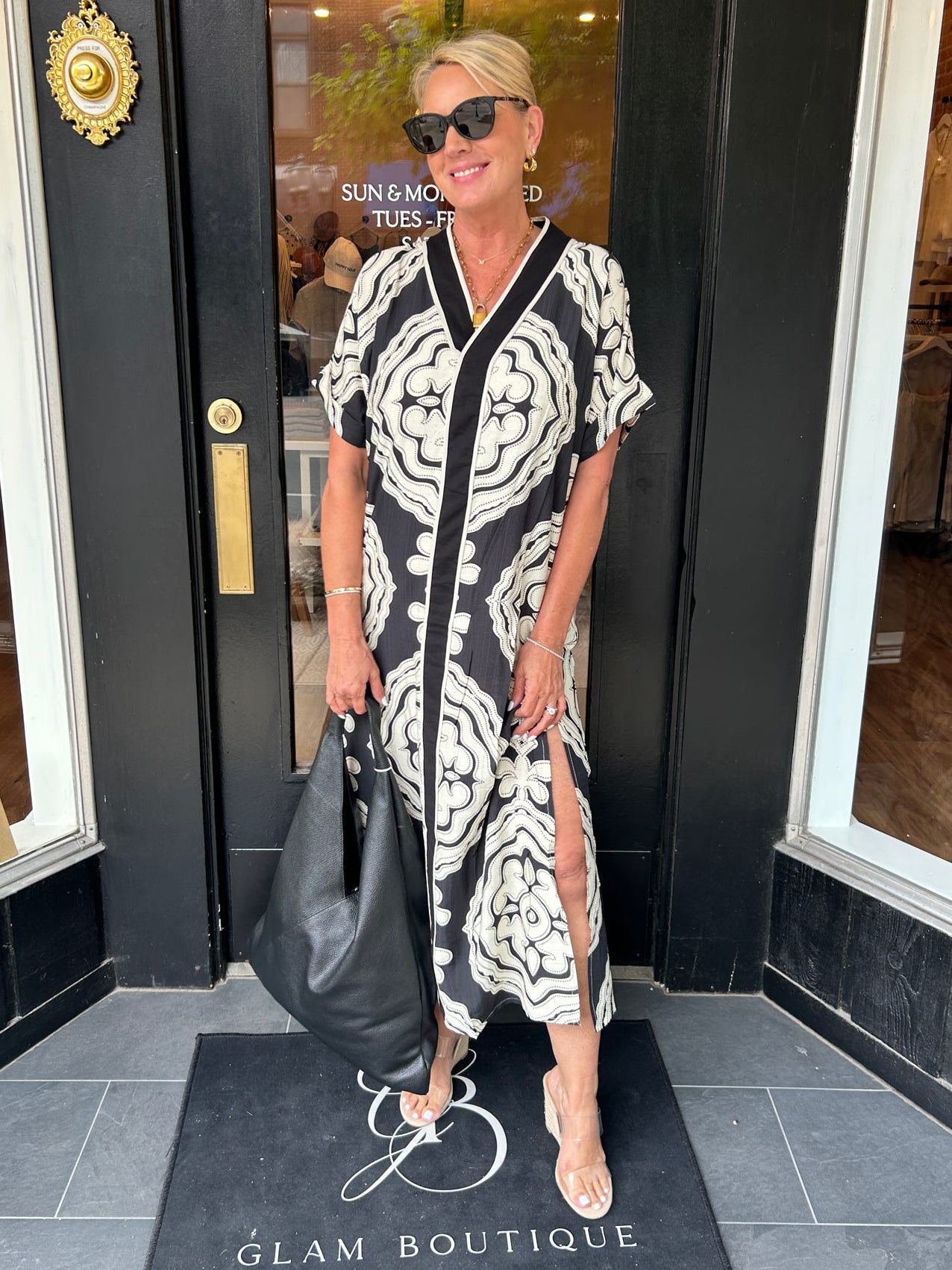 The Monroe Medallion Maxi