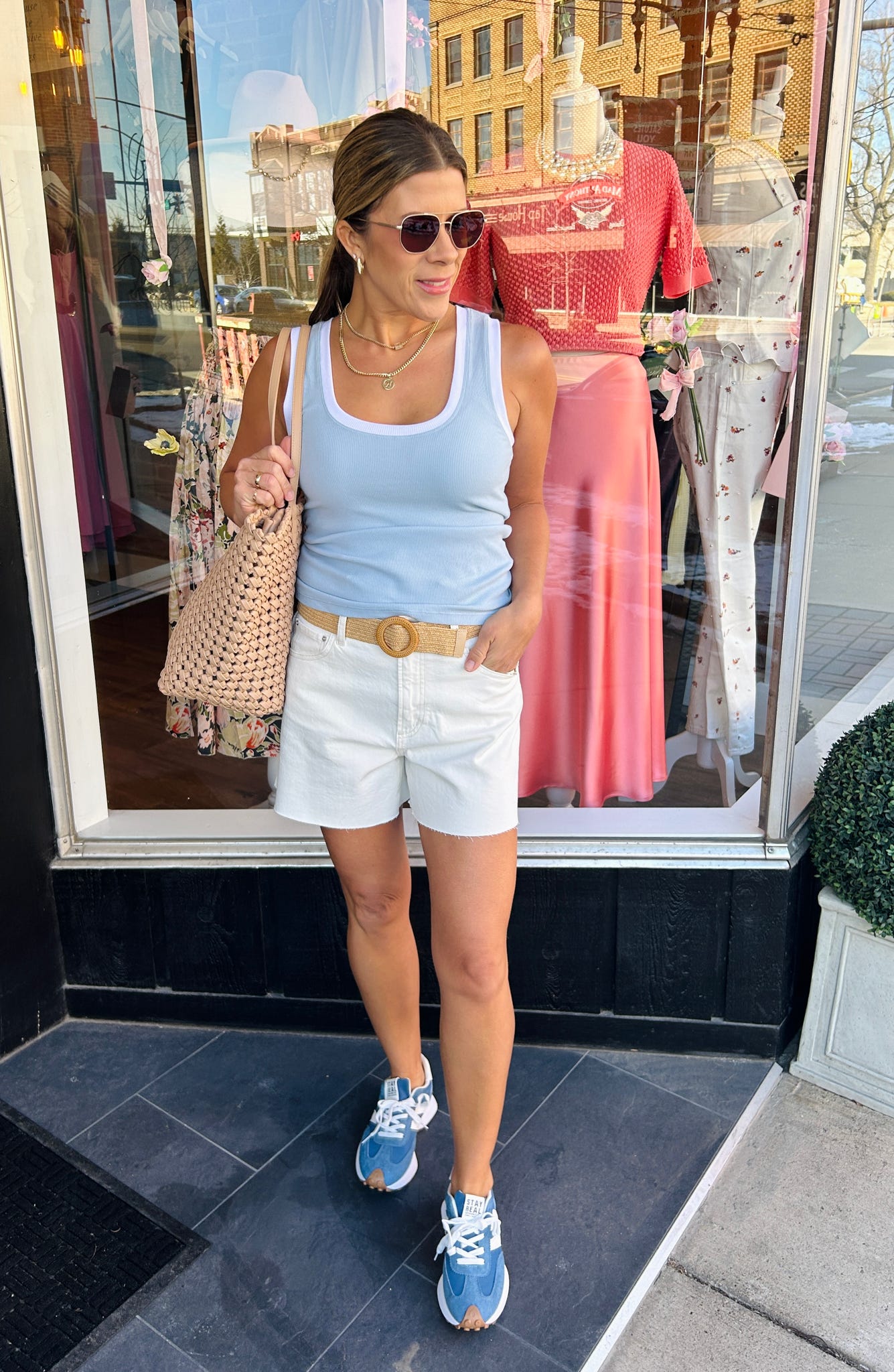 Sirena Colorblocked Rib Tank