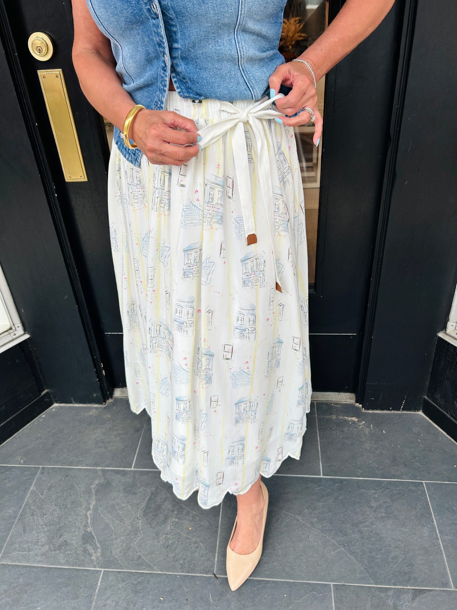 Barlet Midi Skirt