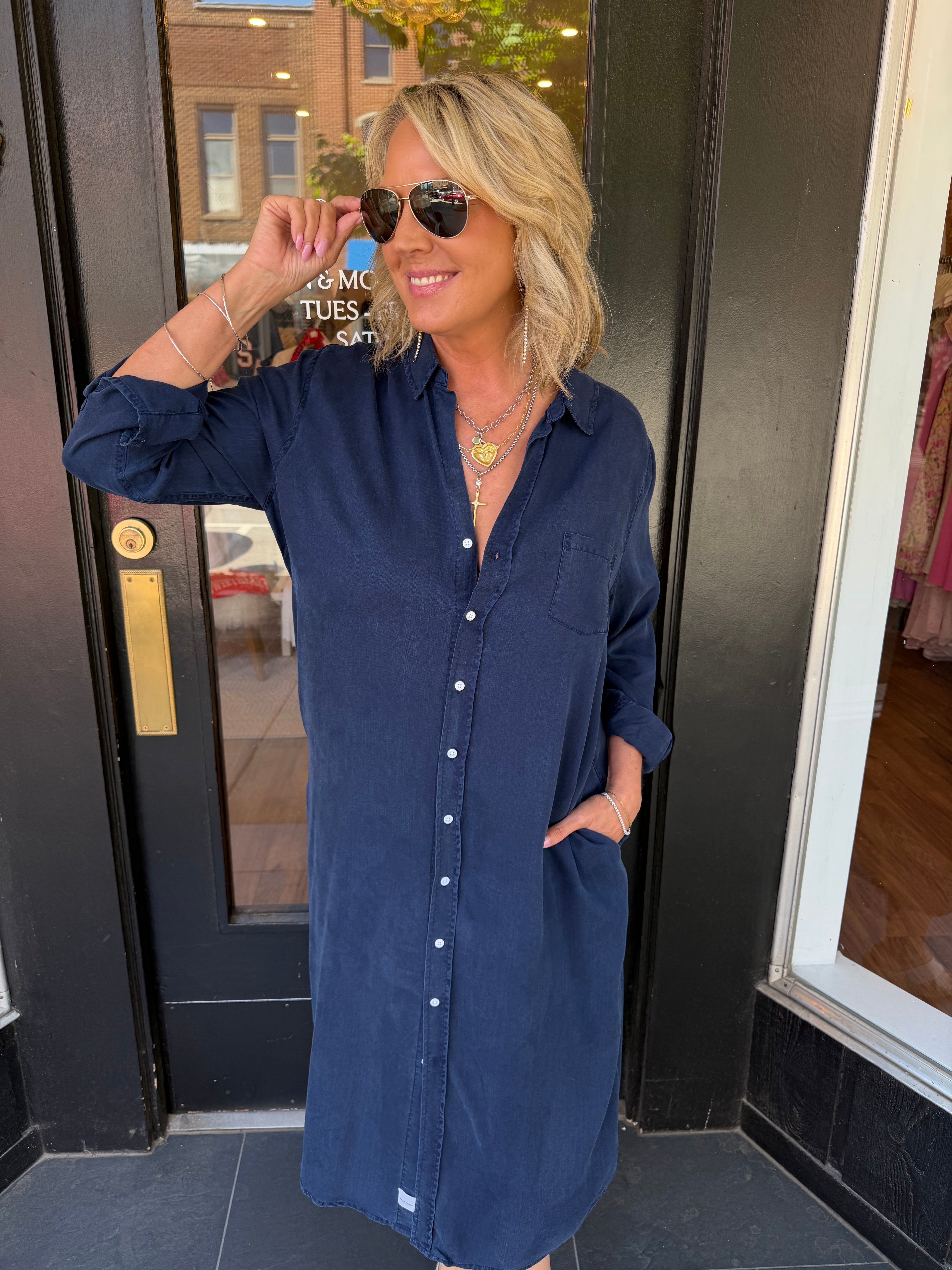 Galina Shirt Dress