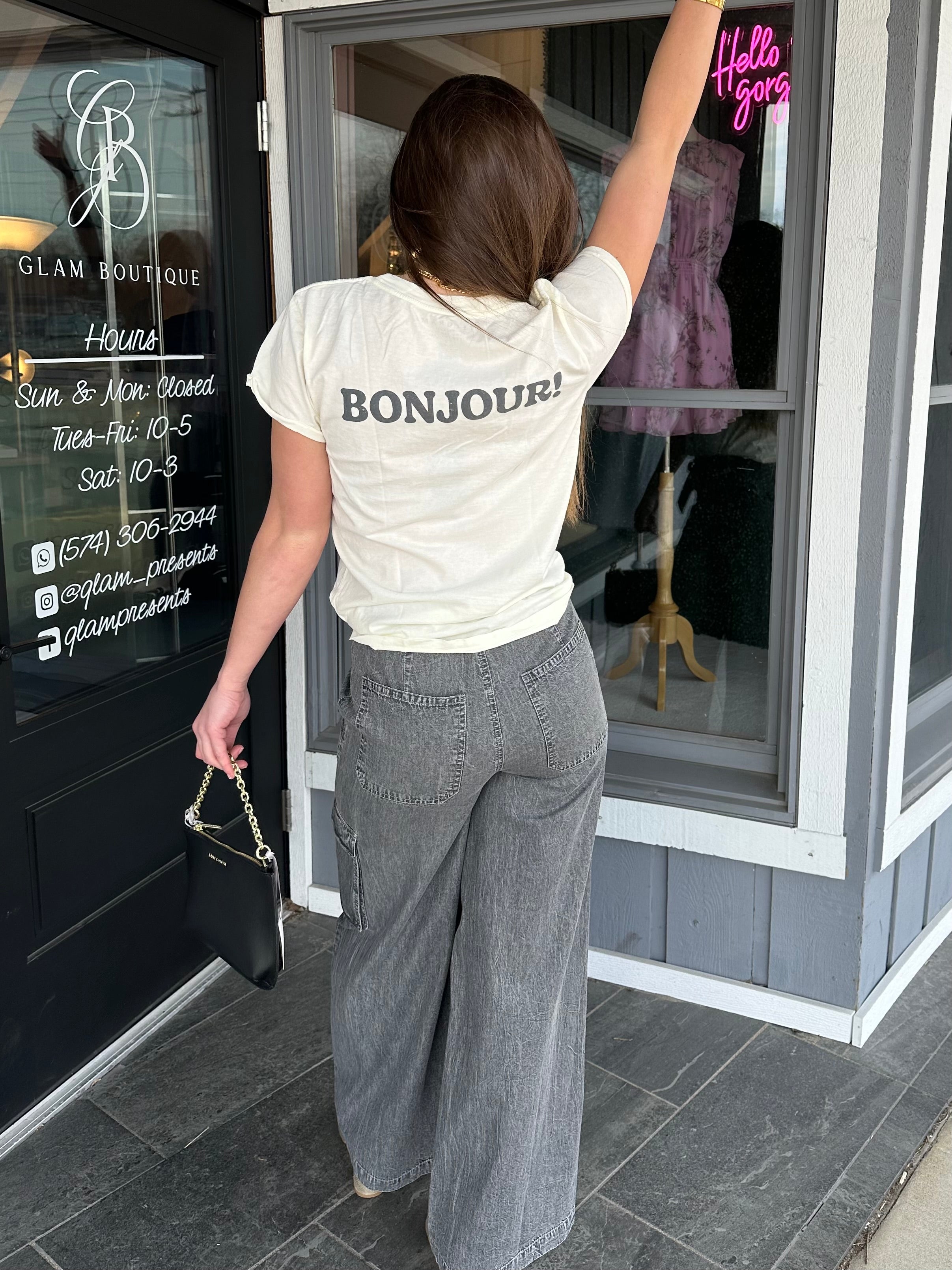 Bonjour Paris Tee