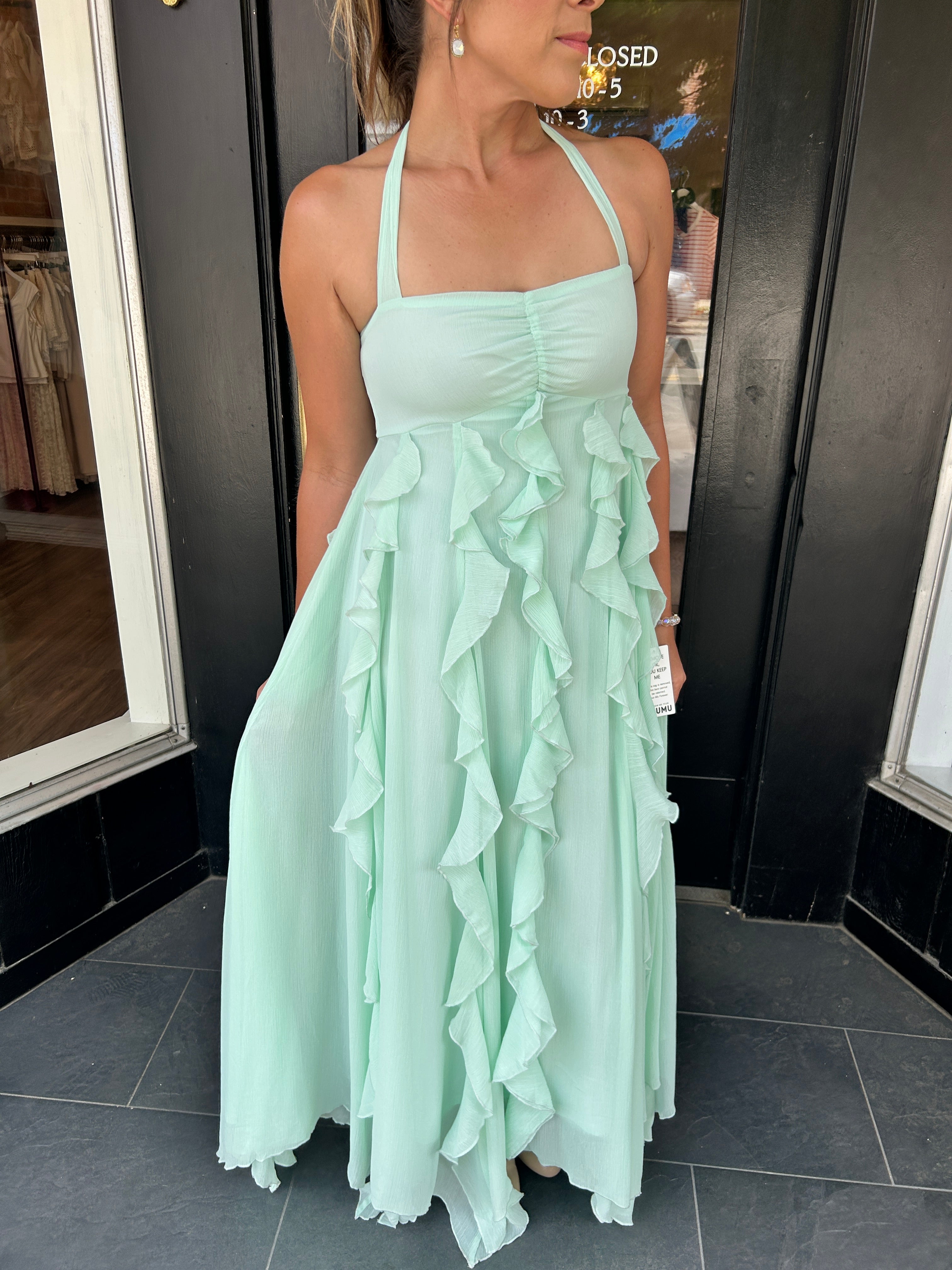 Gemma Ruffle Dress