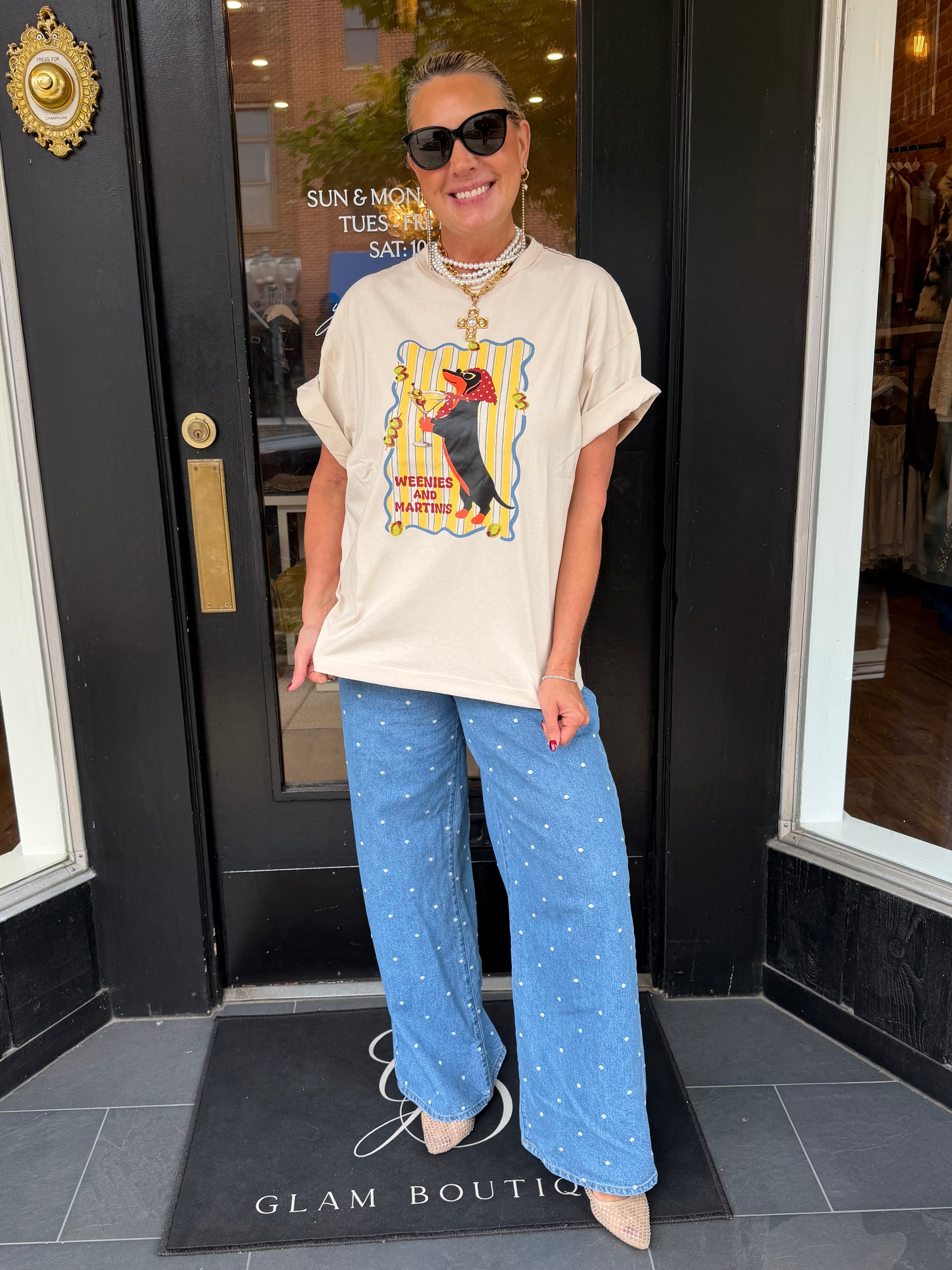 Weenie & Martini Tee