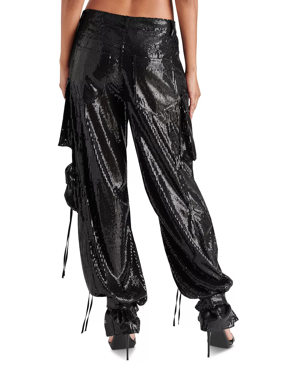 Sequin Cargo Pants