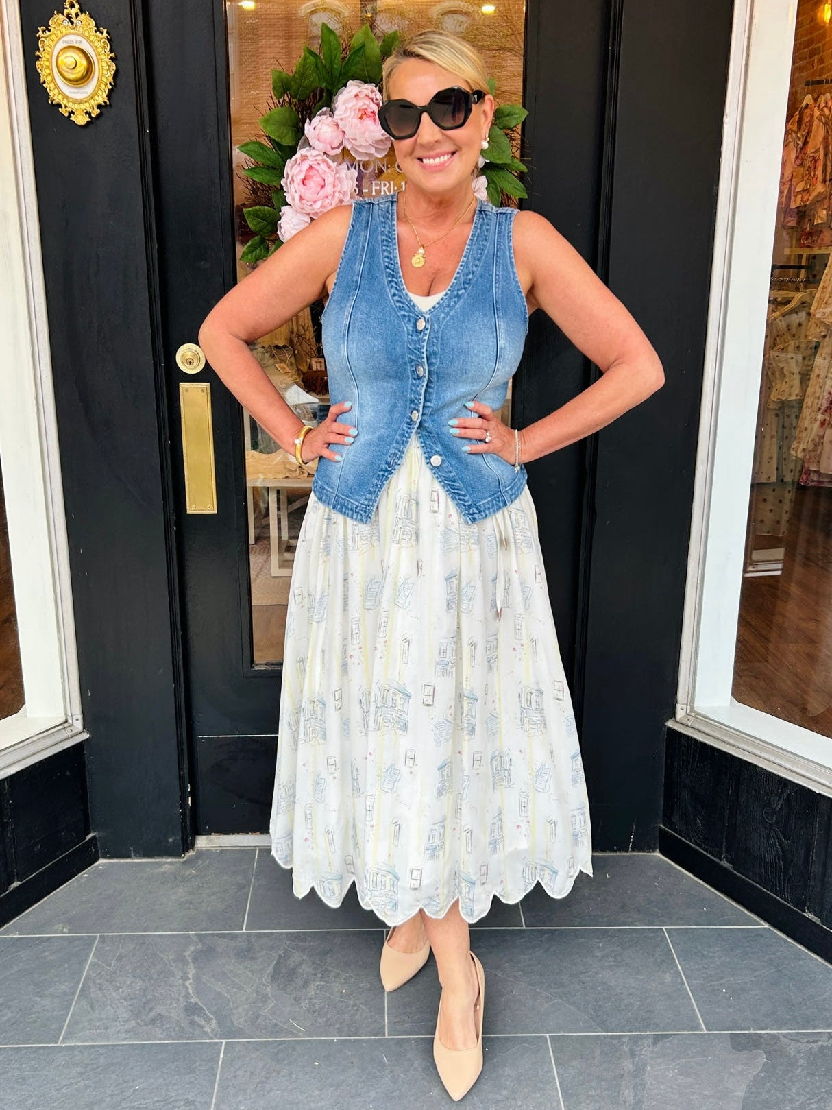 Barlet Midi Skirt