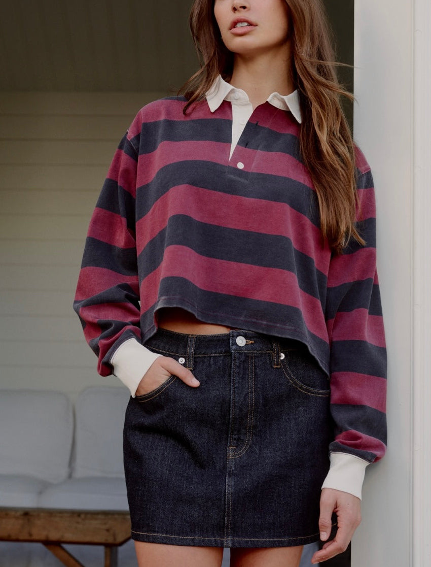The Cropped Rugby Polo
