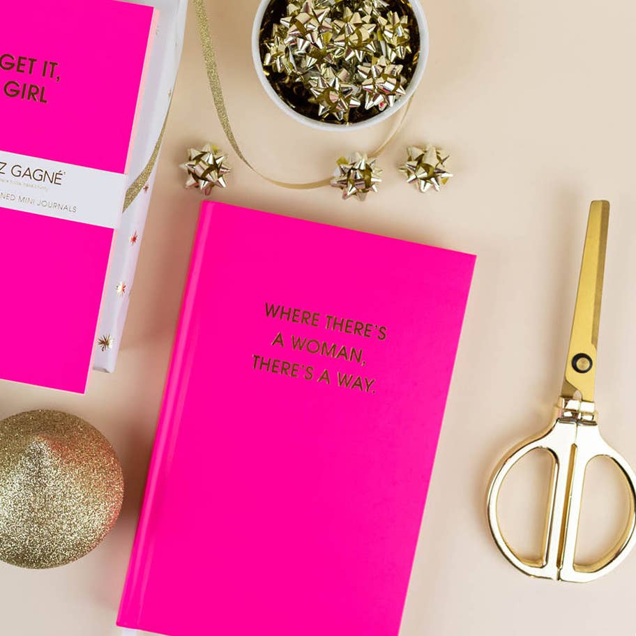 Where There's A Woman There's A Way Journal Hardcover