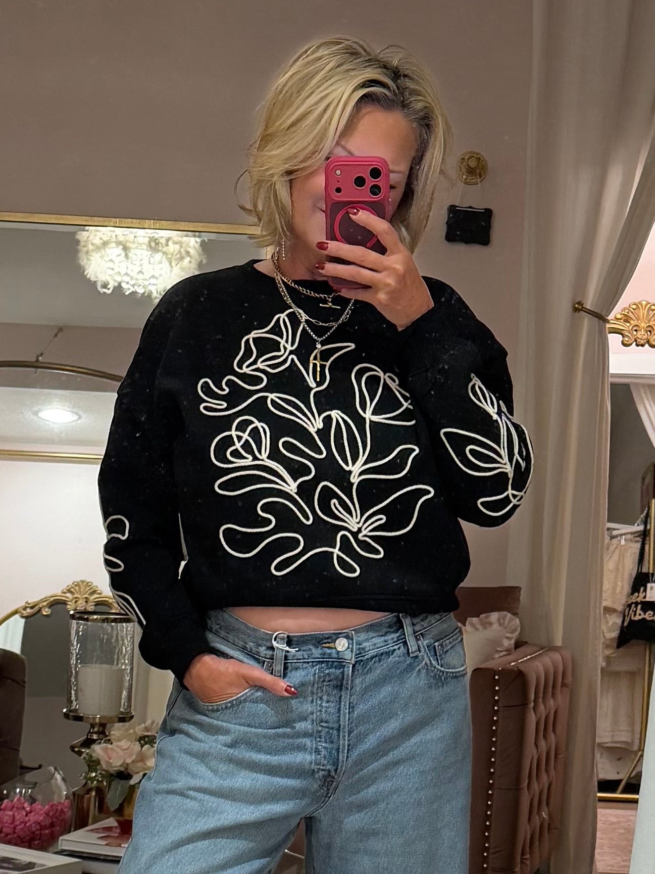 The Artful Bloom Sweatshirt