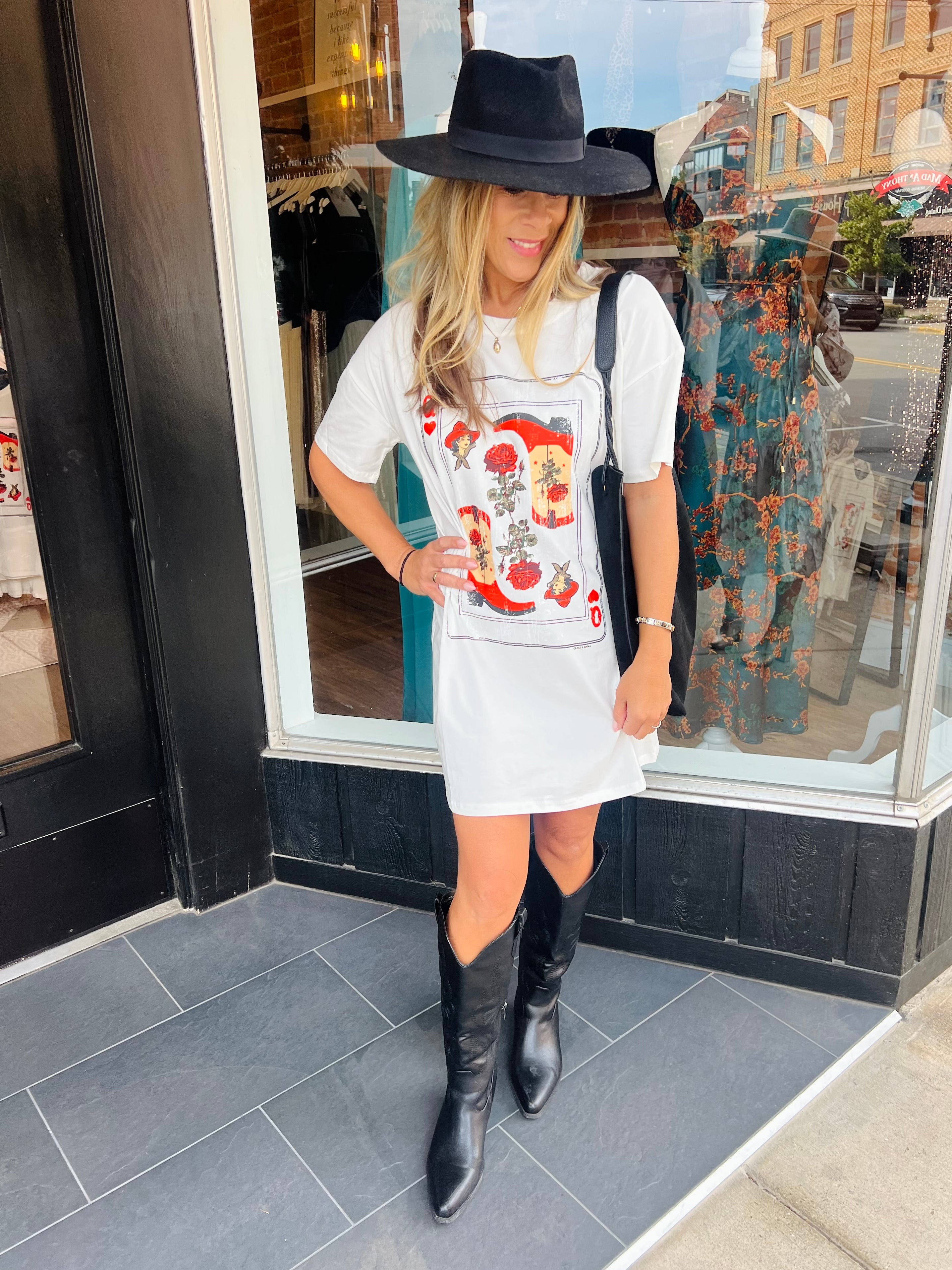 Queen of Hearts T-Shirt Dress