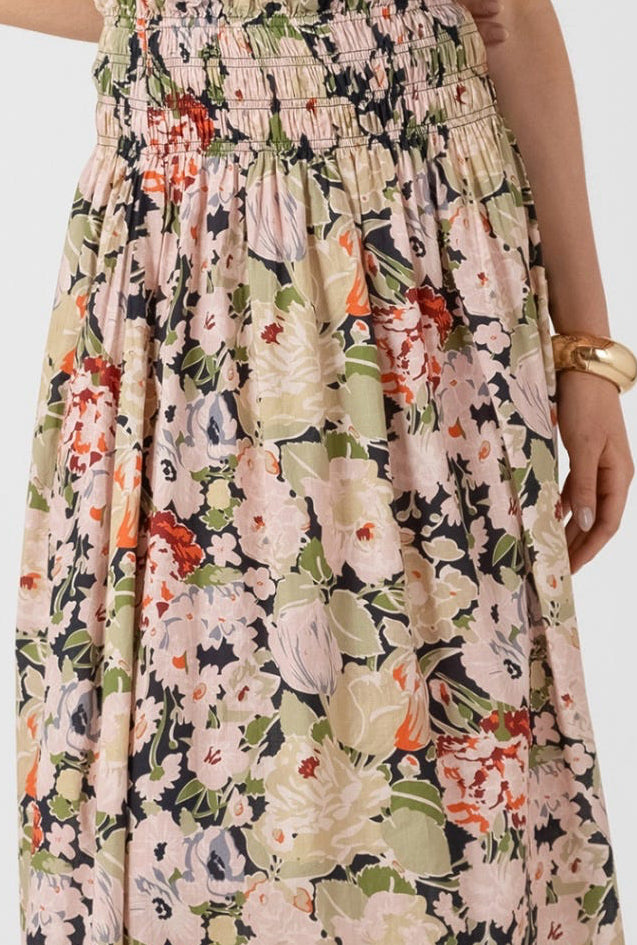 Danbury Floral Midi Skirt