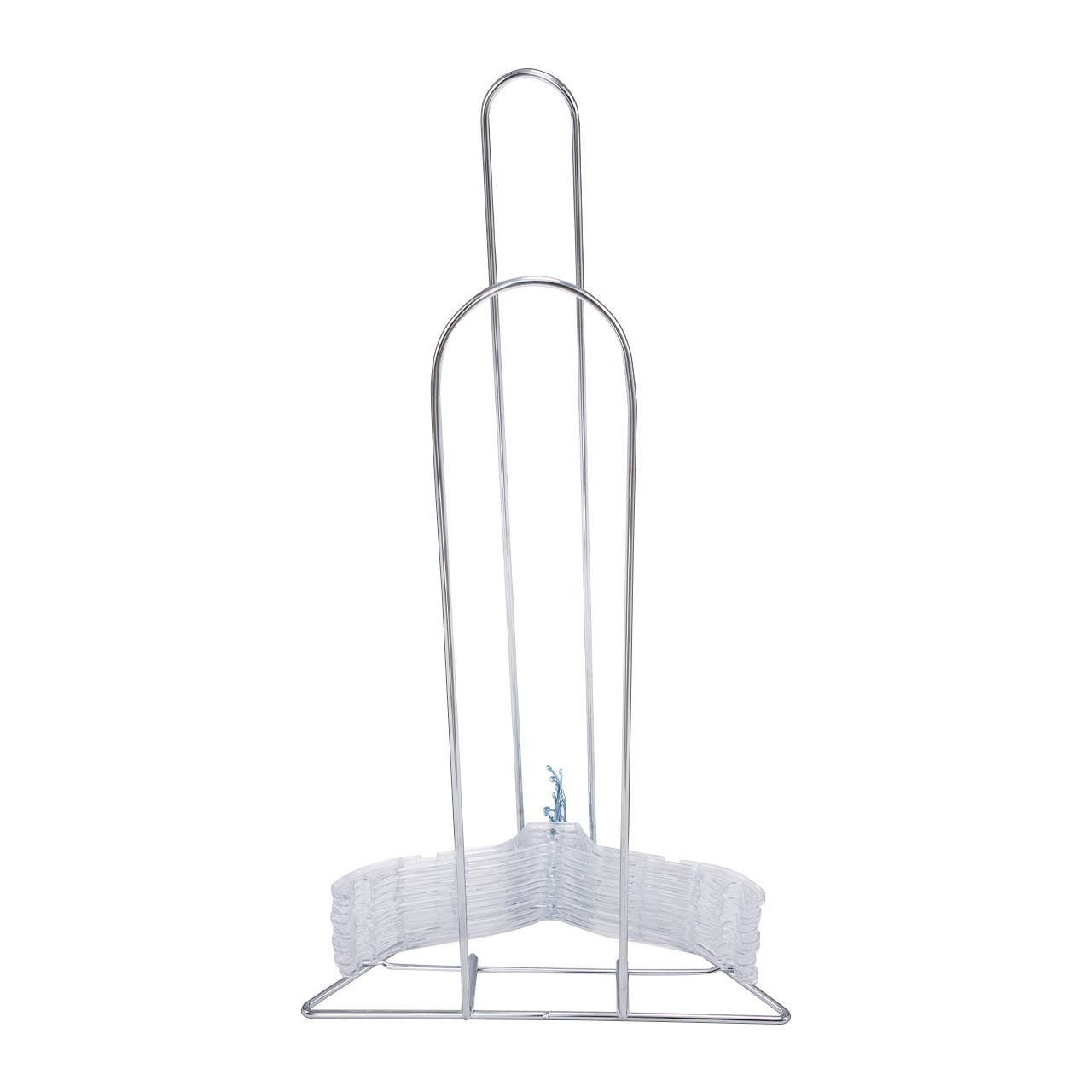 Chrome Wire Hanger Stacker