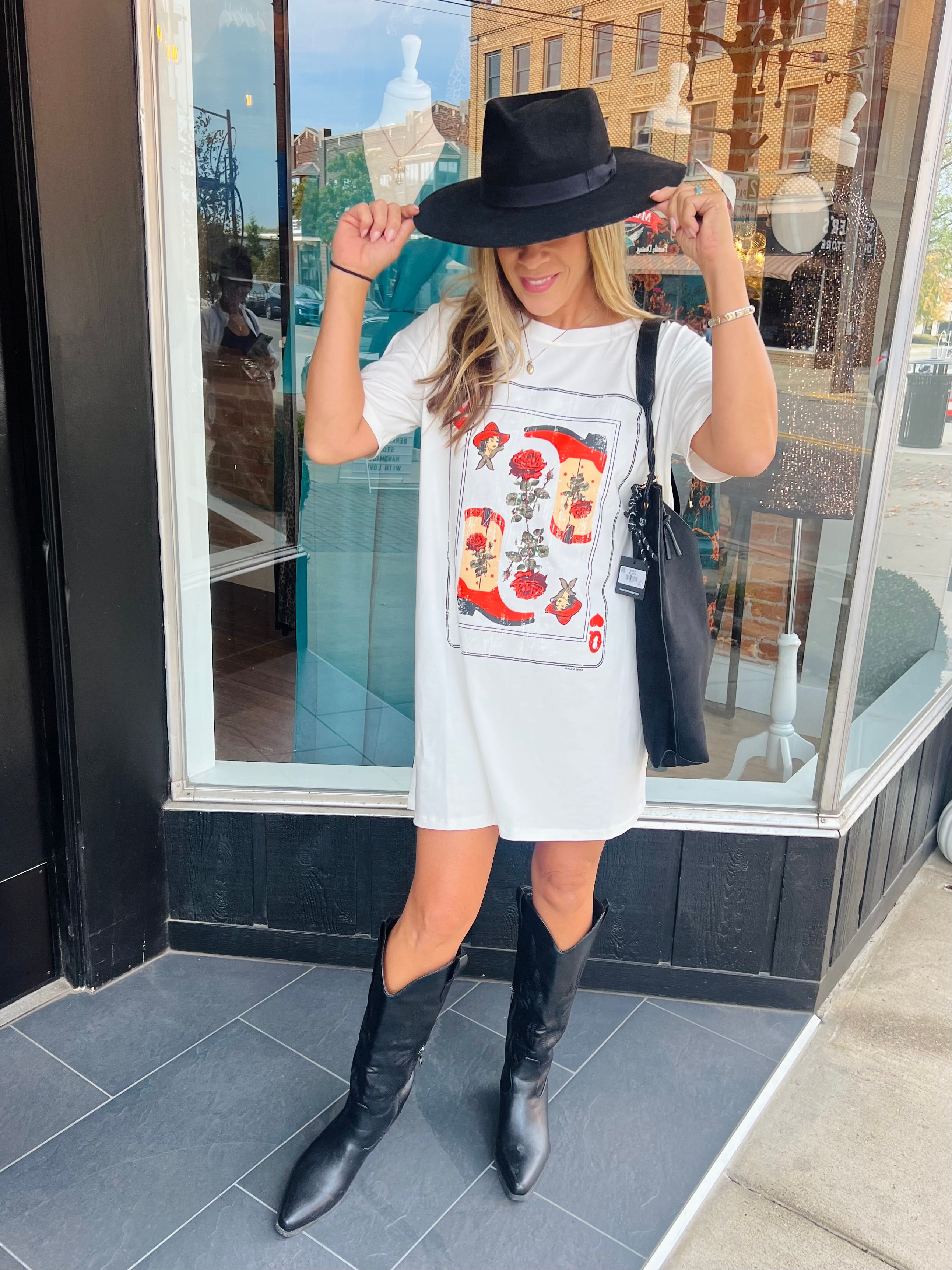 Queen of Hearts T-Shirt Dress