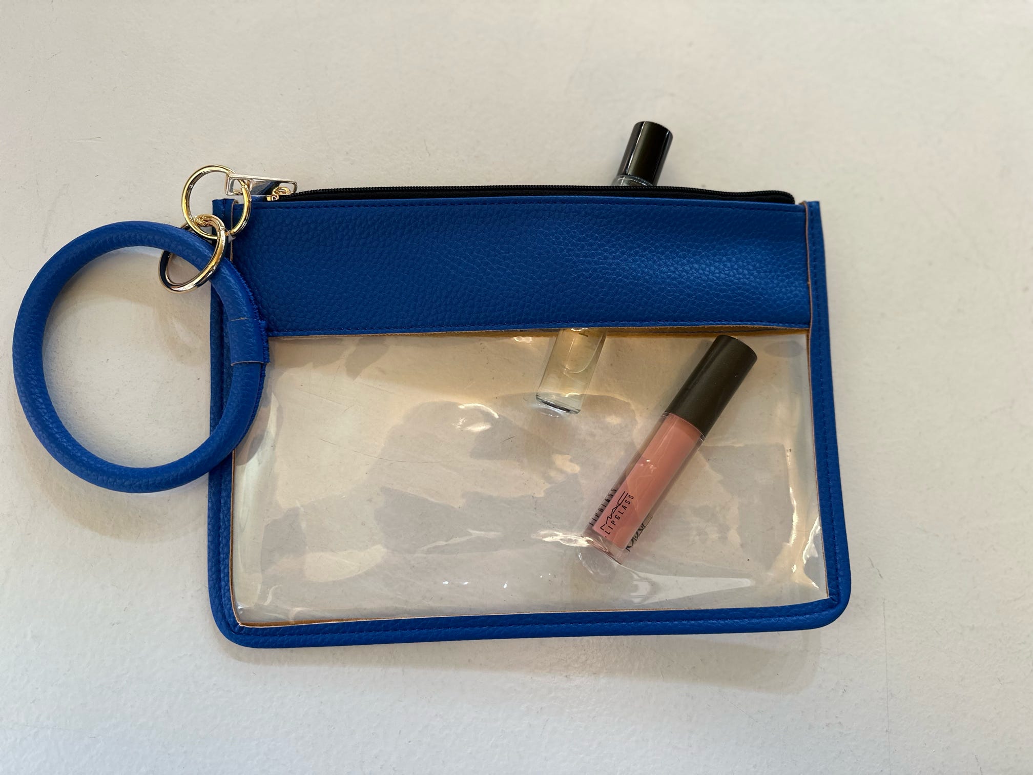 Clear Stadium Wristlet