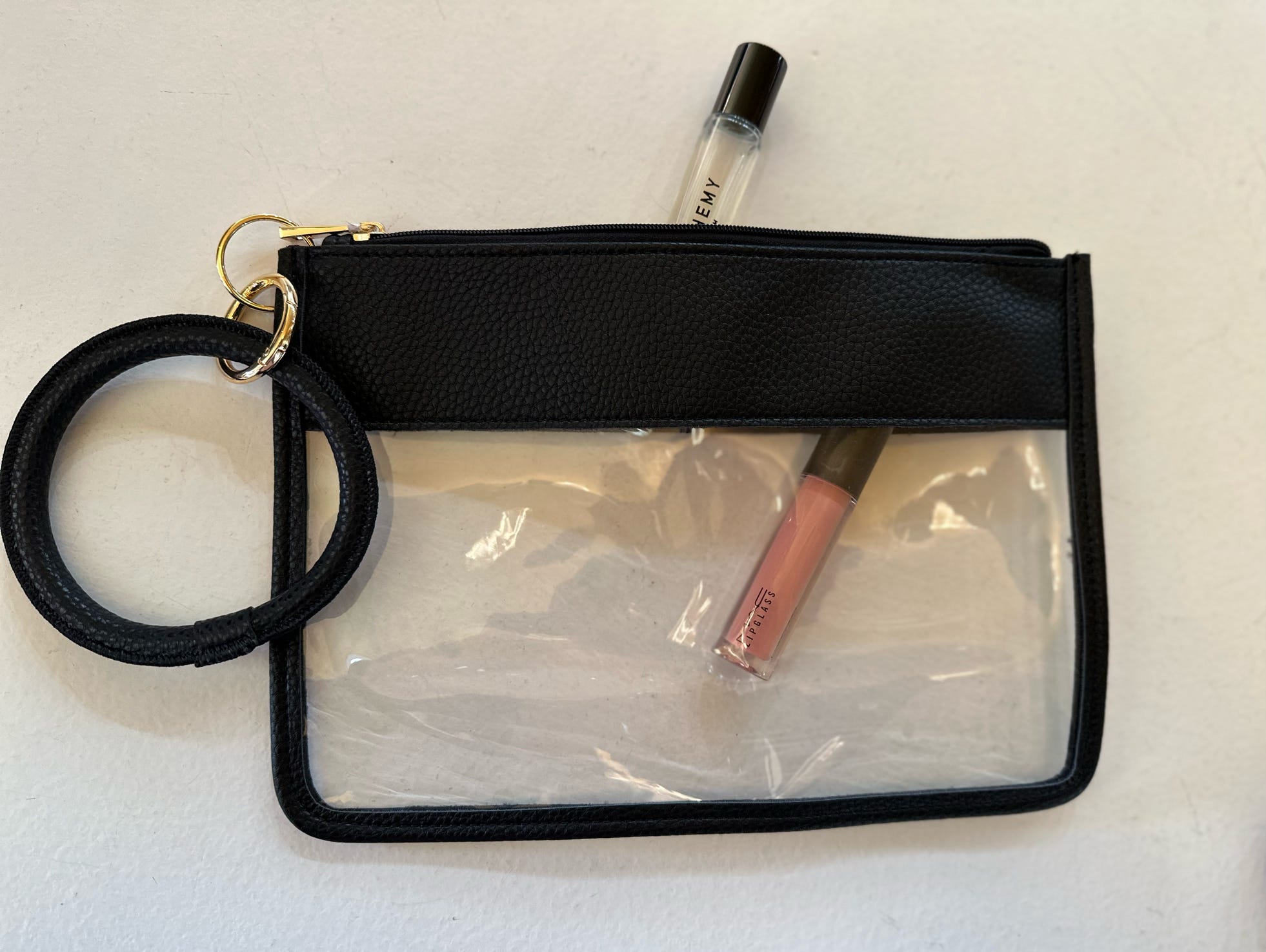 Clear Stadium Wristlet