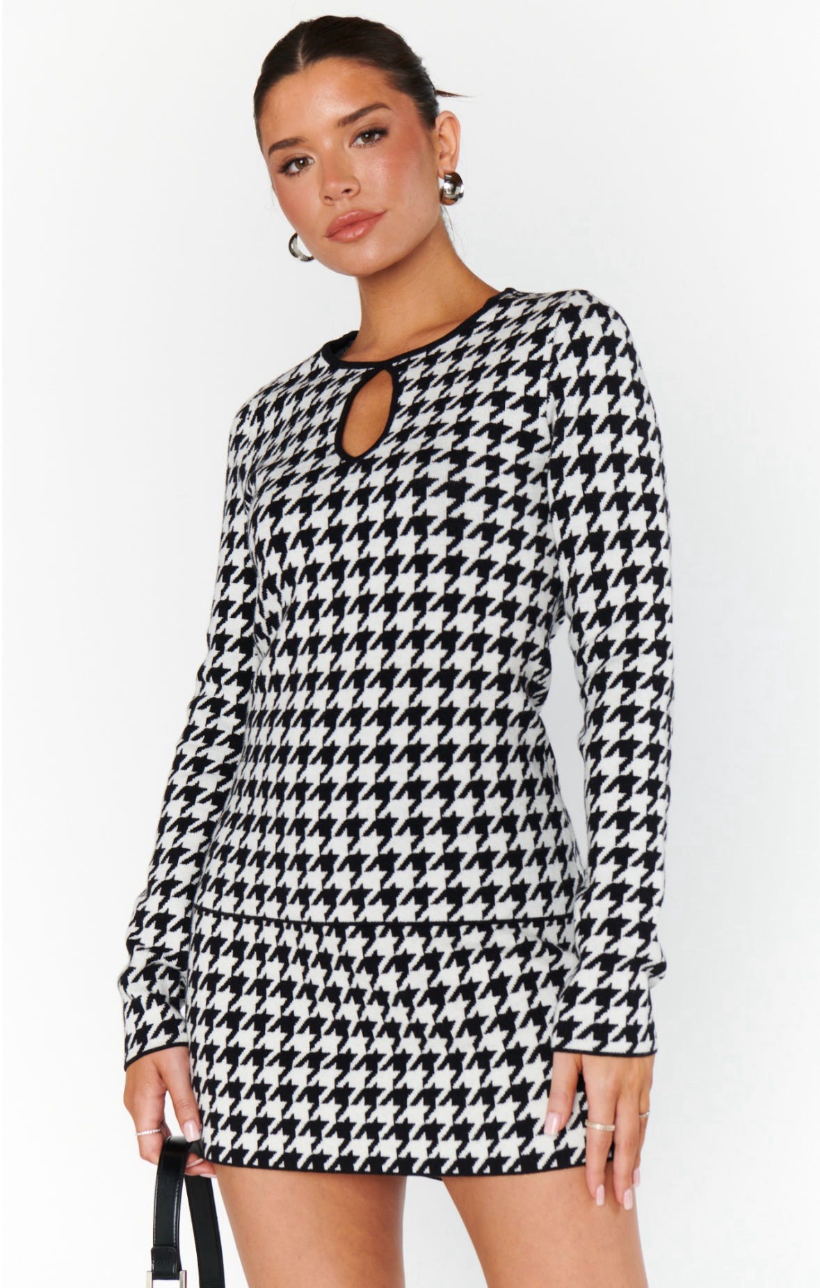 Tippi Top Houndstooth Knit