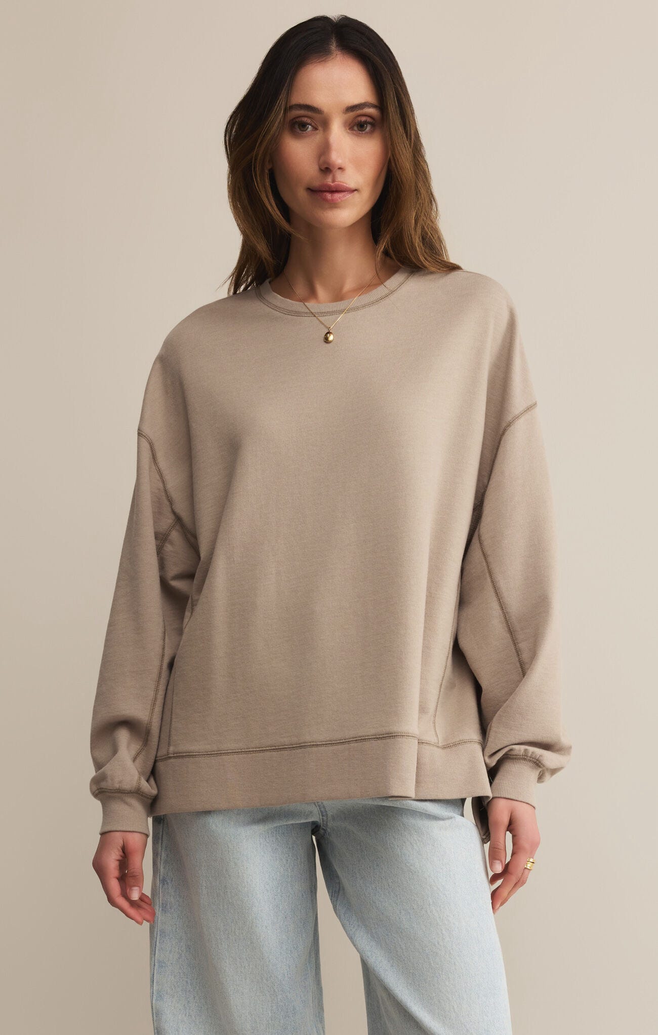 Modern Weekender Retreat Sweatshirt