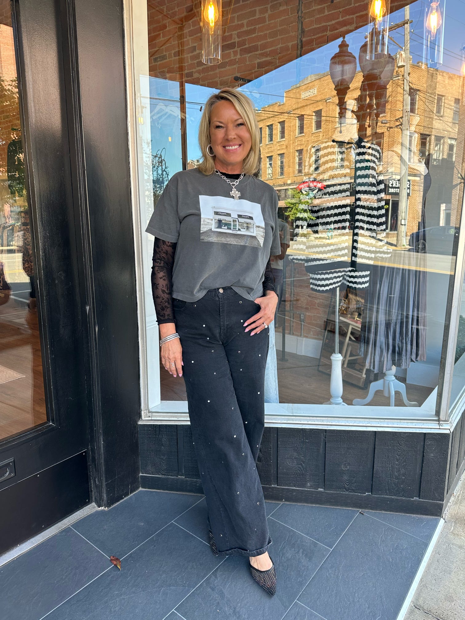 Prada Graphic T-Shirt