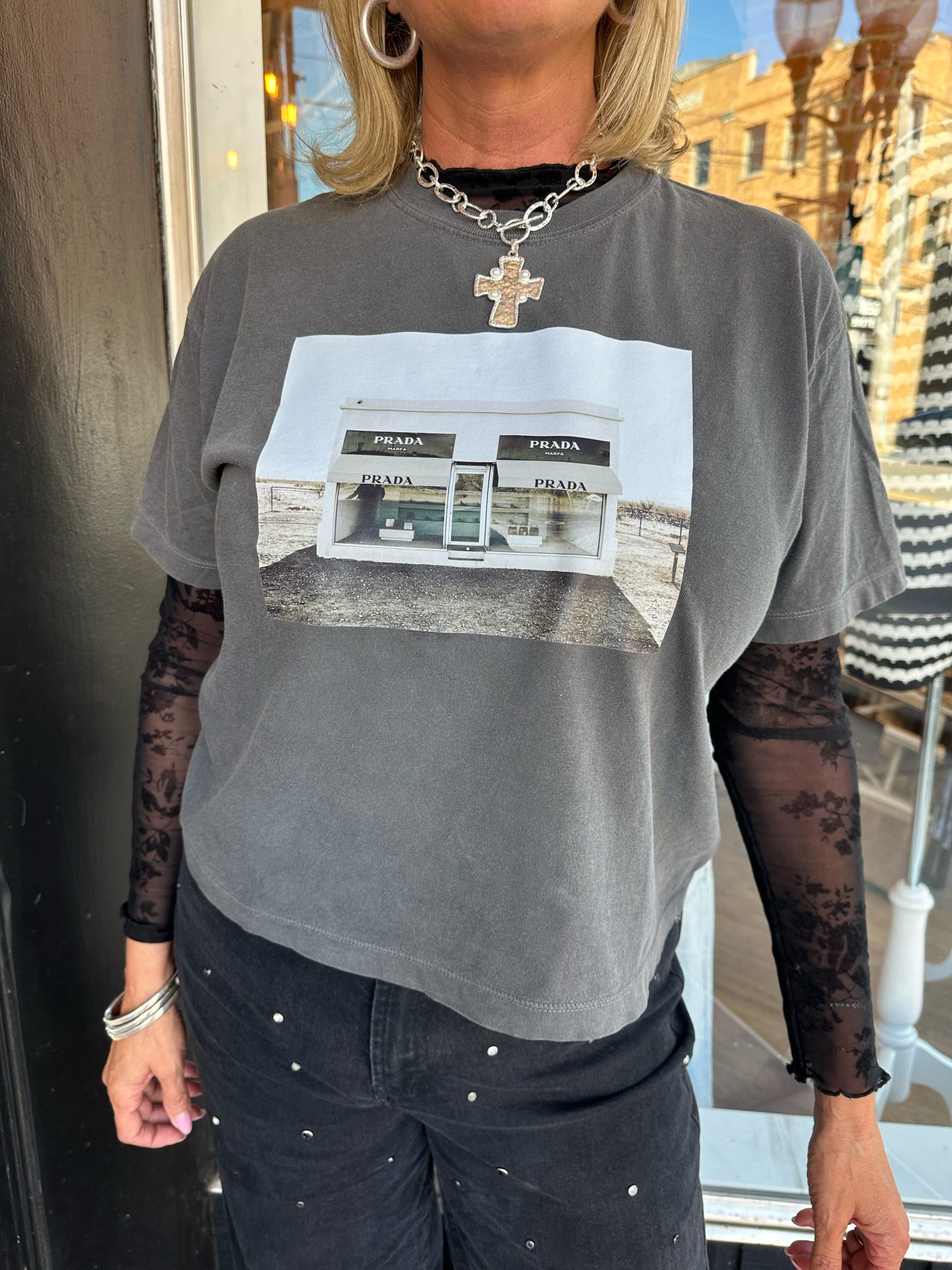 Prada Graphic T-Shirt