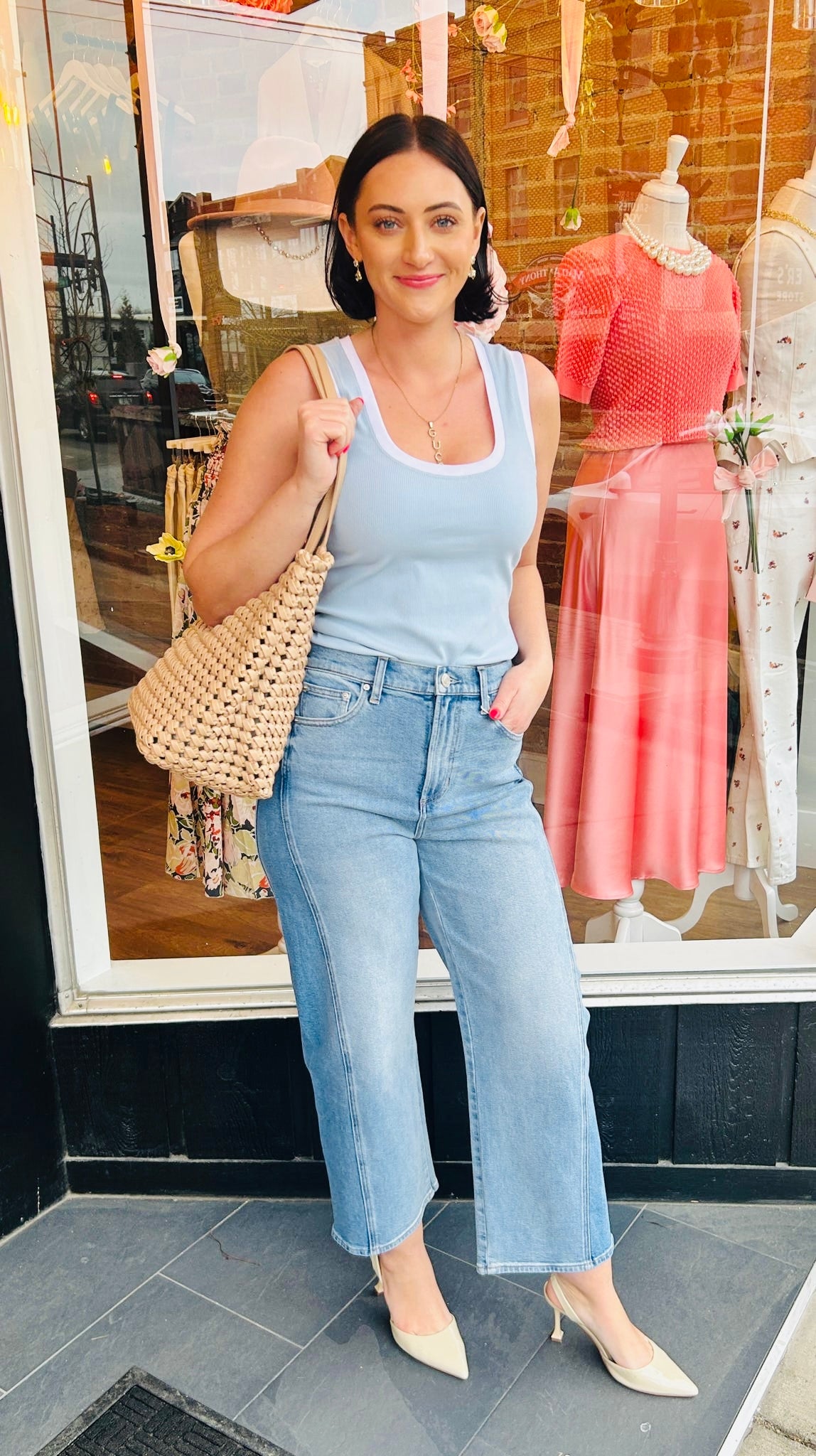 Sirena Colorblocked Rib Tank