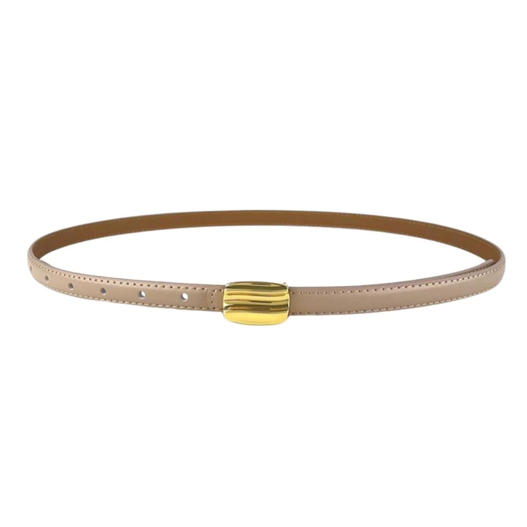 Wave Buckle Belt