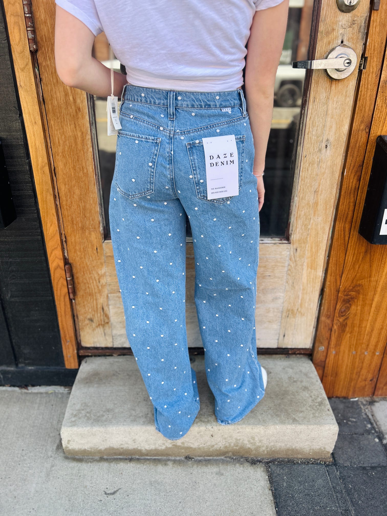 Kara Polka Dot Jean