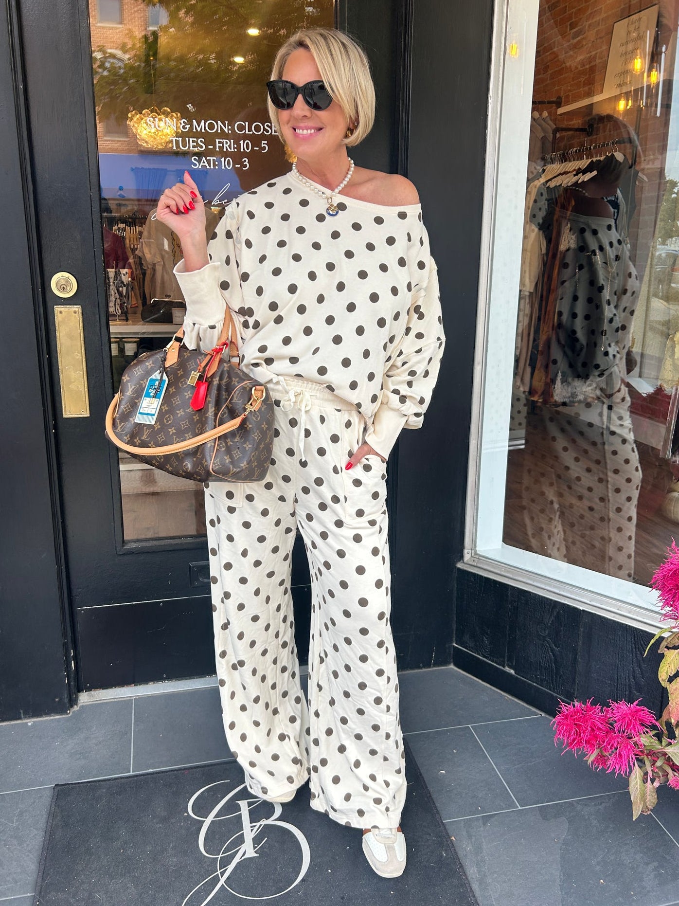 The Cocoa Dot Pullover