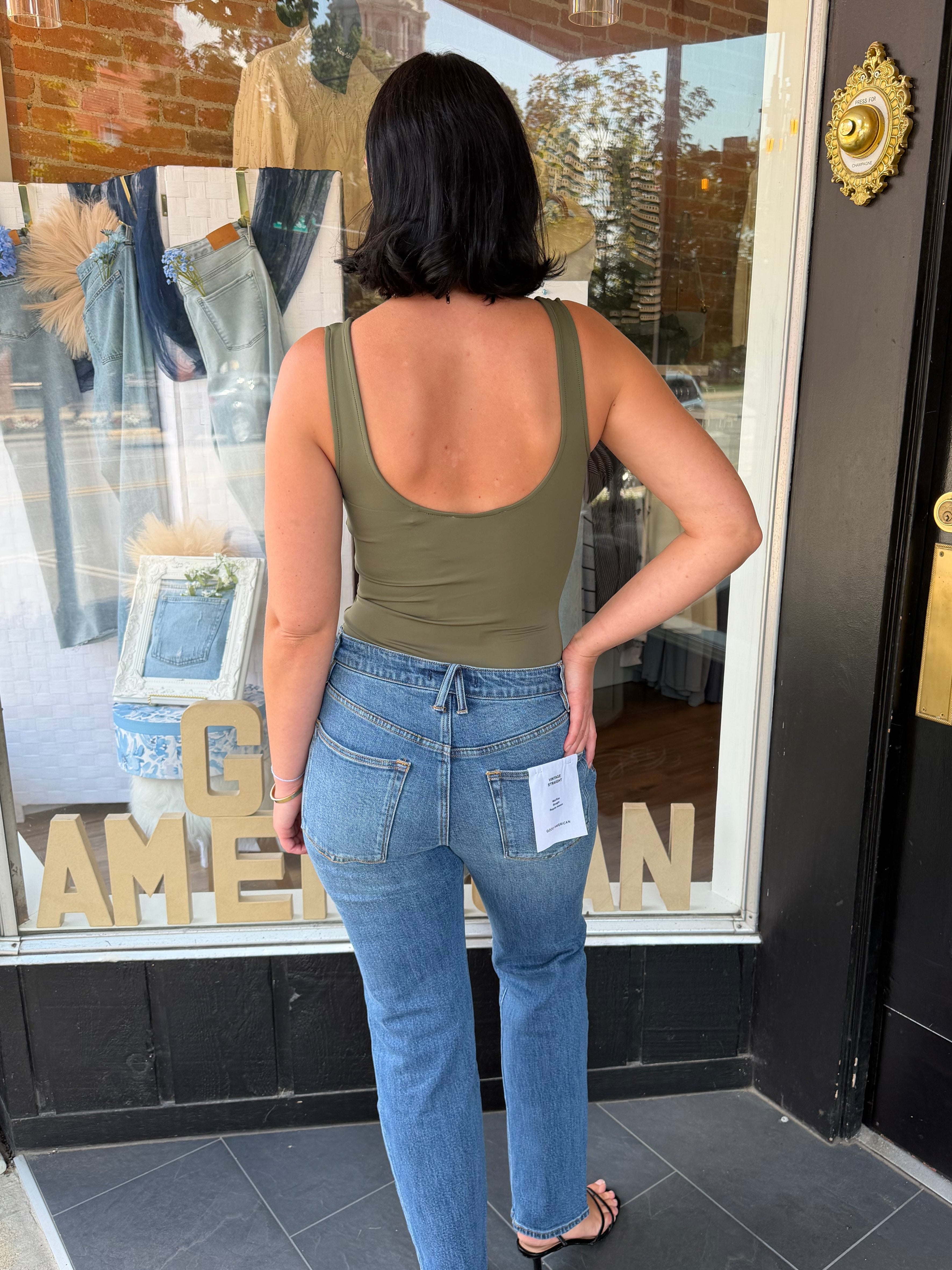 Sculpting Modern Bodysuit: Cedarwood