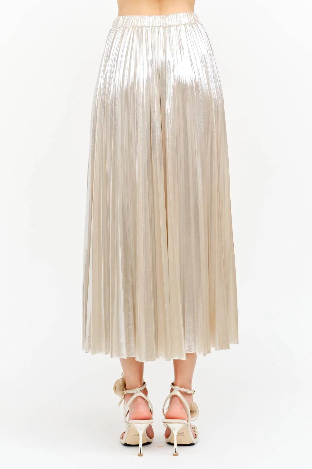 Alessandra Champagne Skirt
