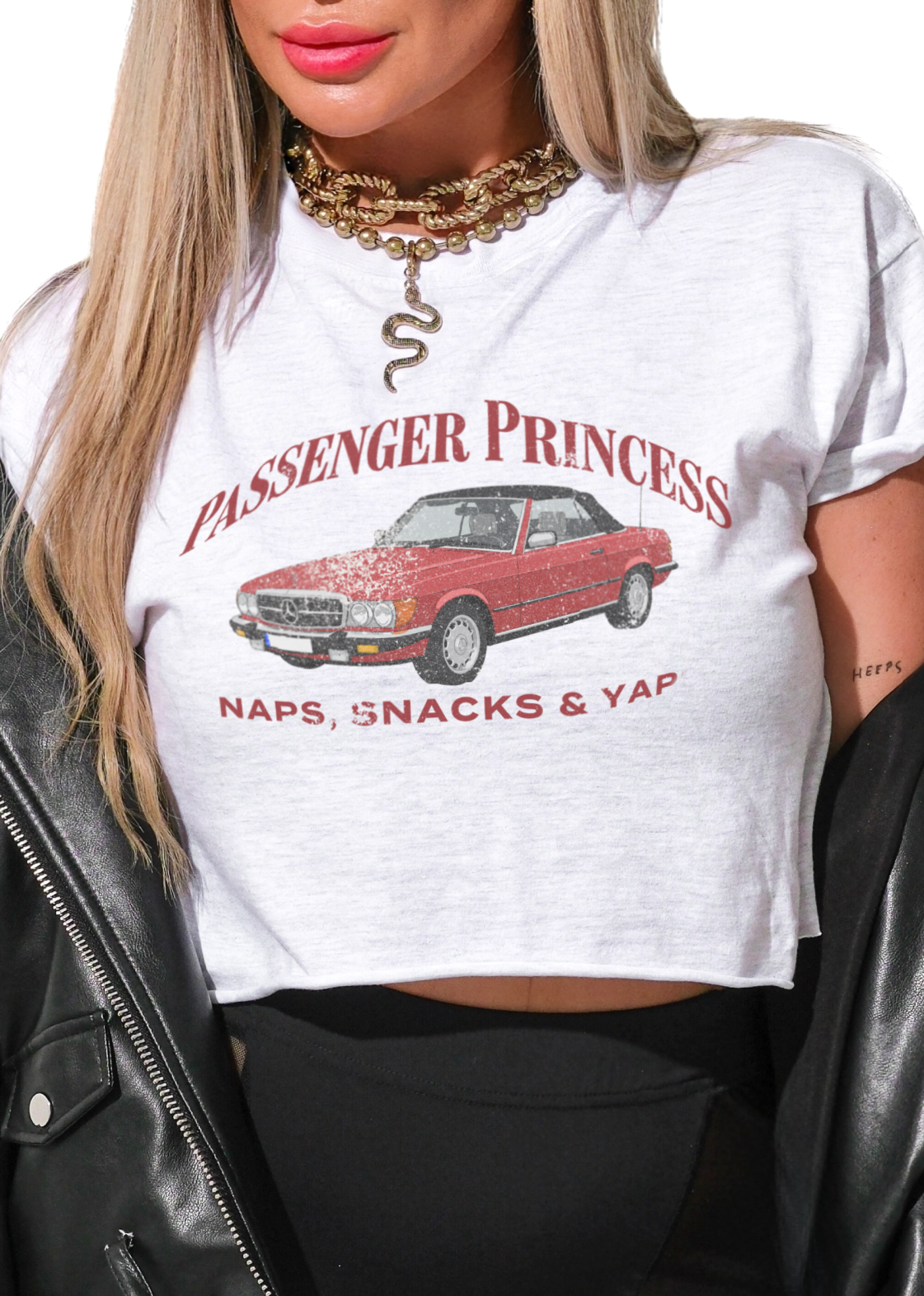 Cropped Passenger Princess Tee
