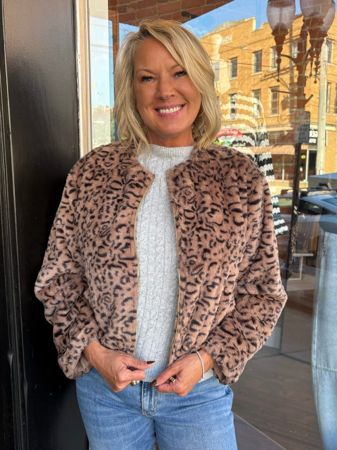 Mica Faux Fur Jacket