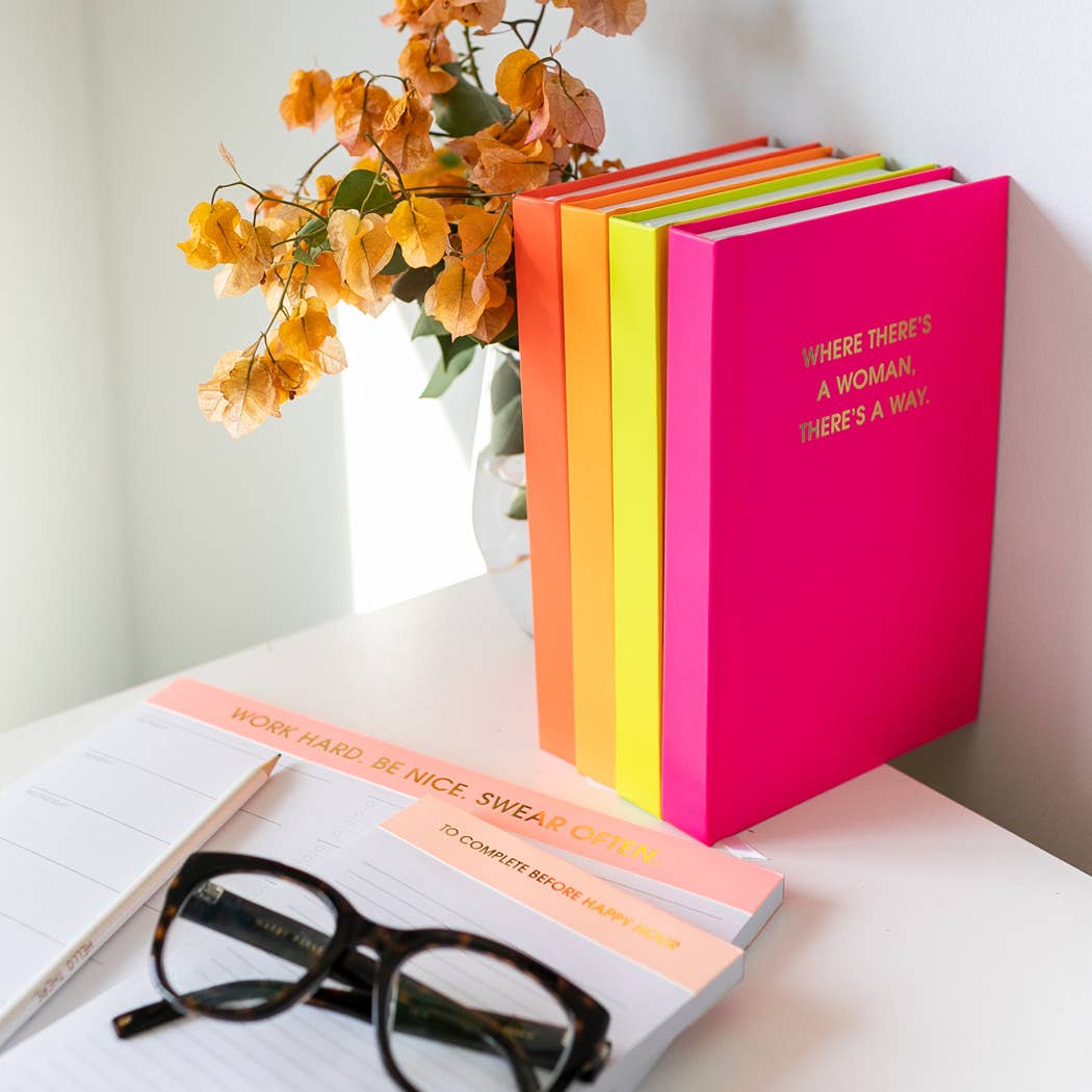 Where There's A Woman There's A Way Journal Hardcover