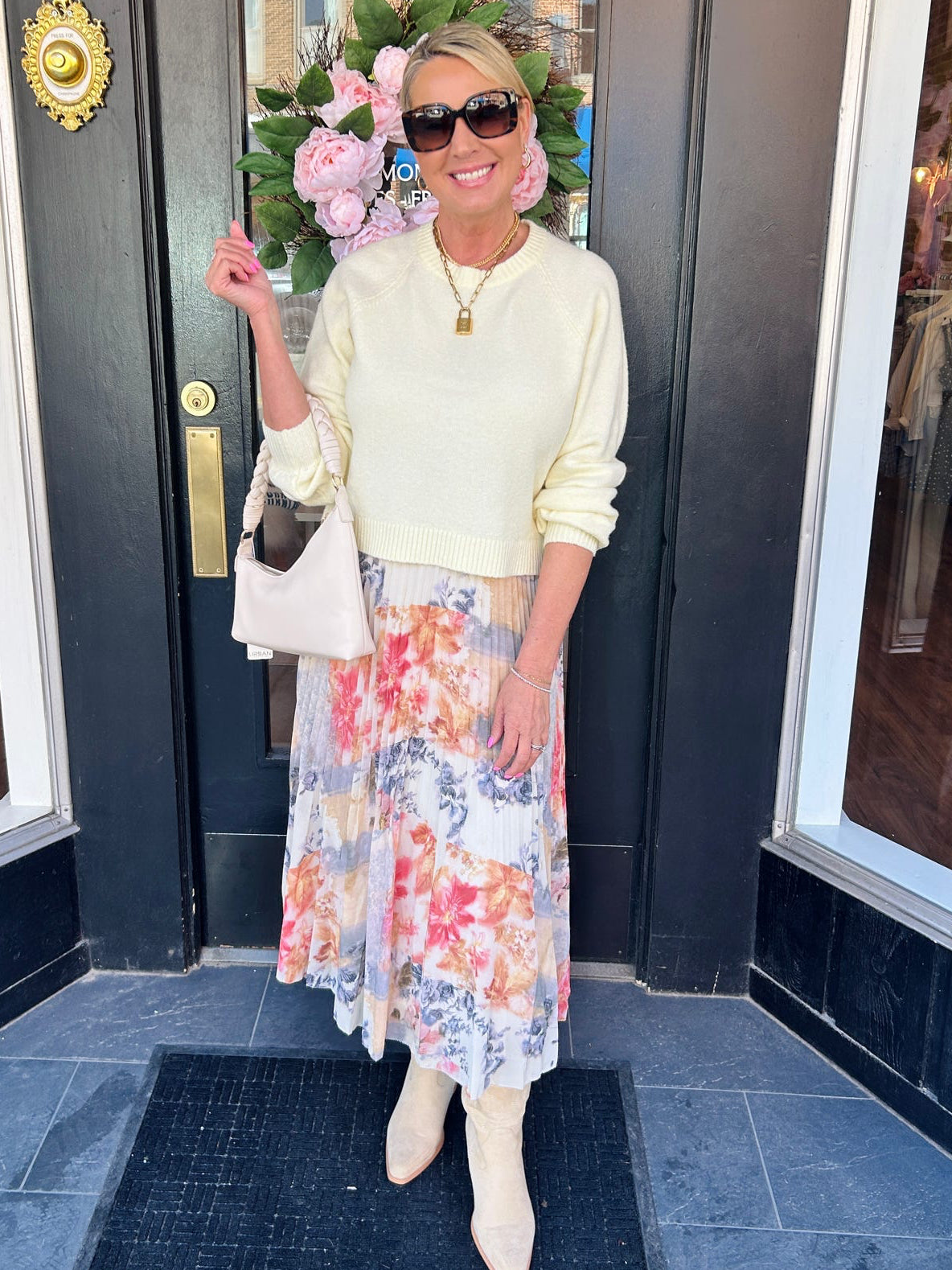 The Nancy Patch Skirt