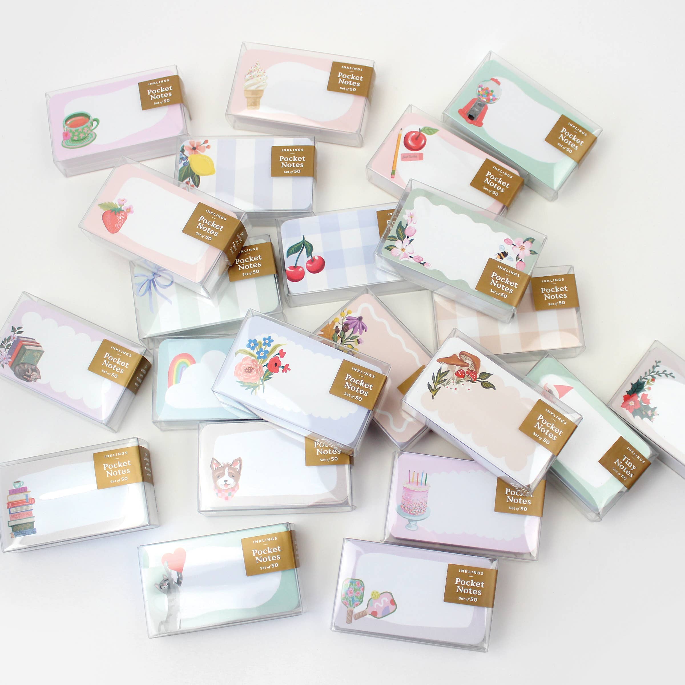 Pocket Notes™ - Blue Bow Stripes