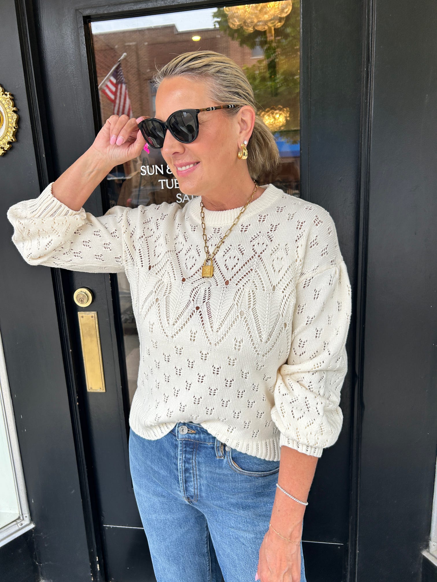 Favorite Pointelle Sweater