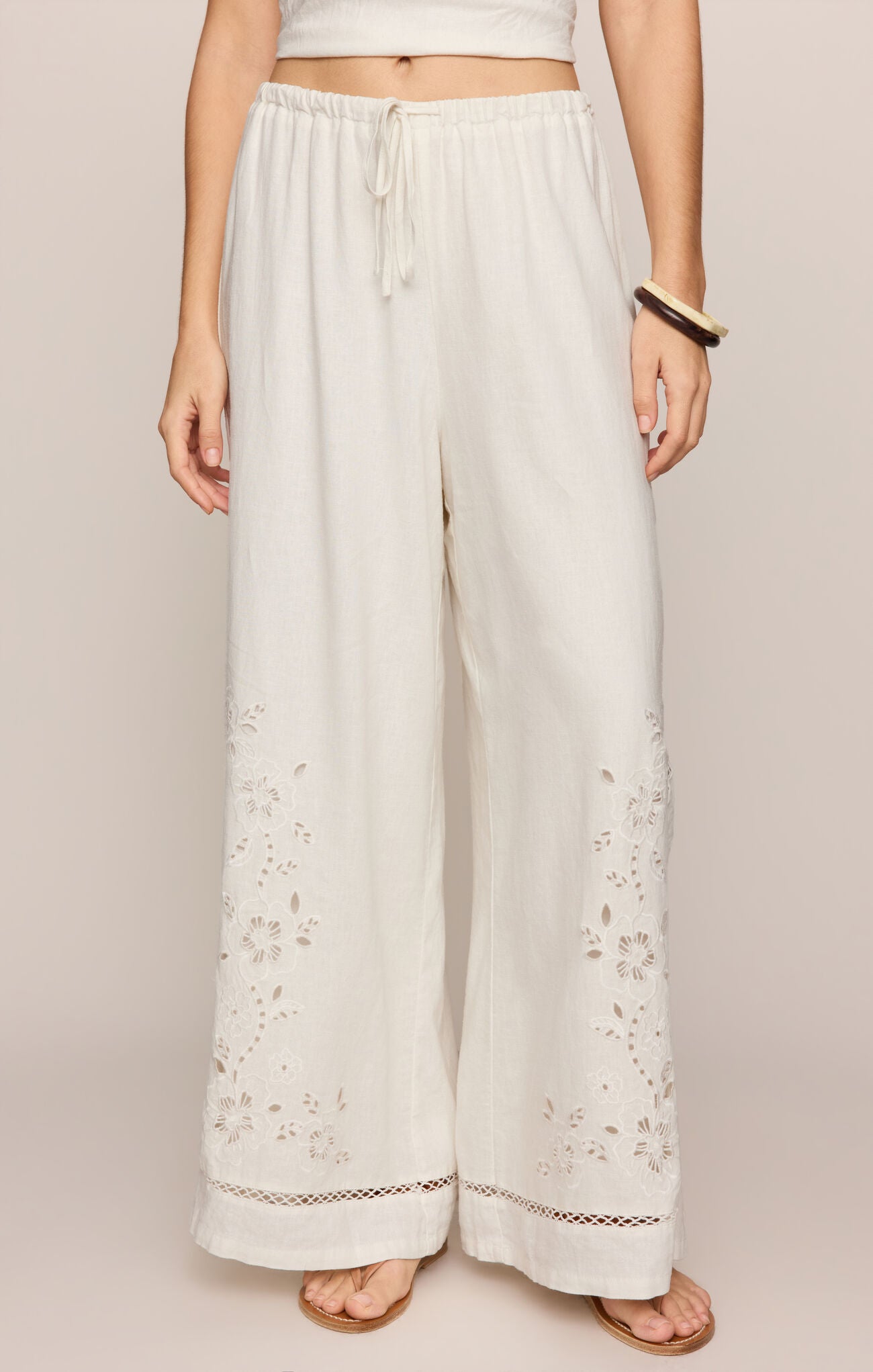 Sid Embroidered Woven Pant