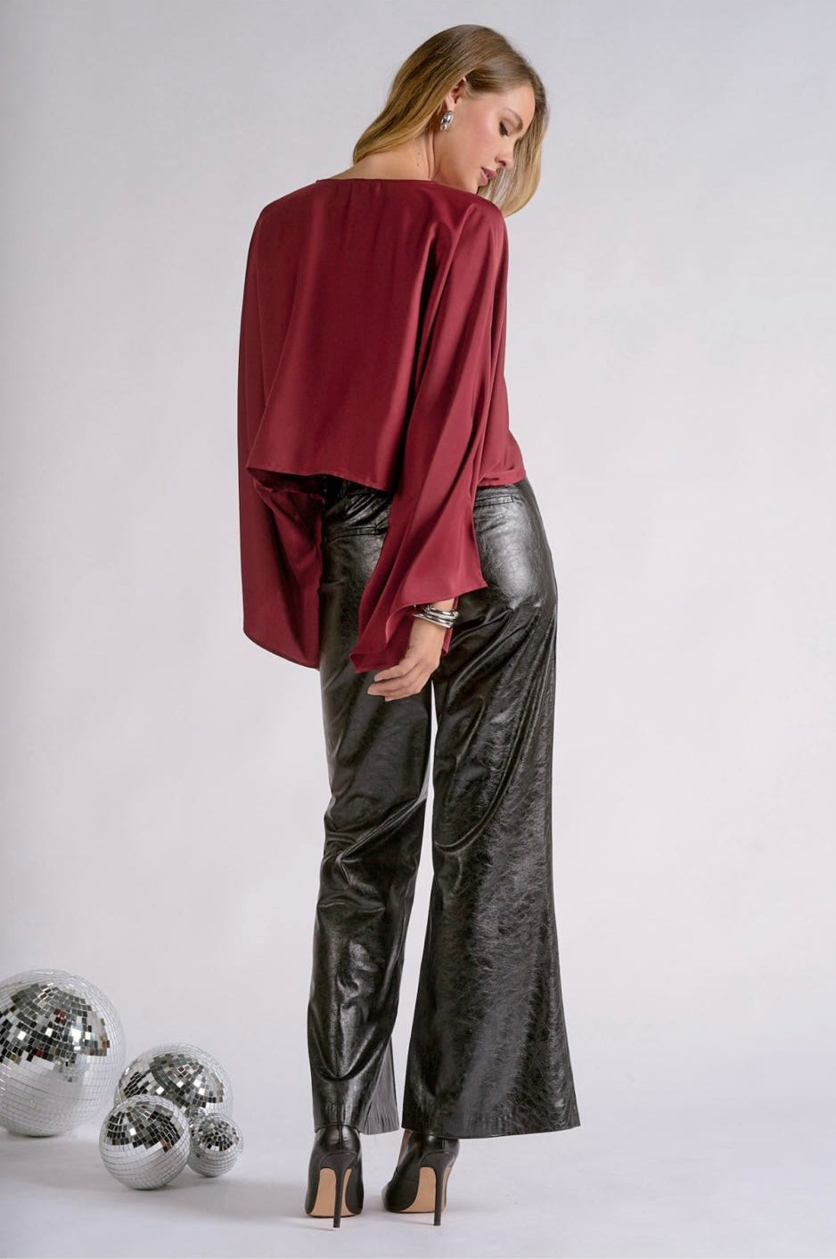 The Effortless Elegance Satin Blouse