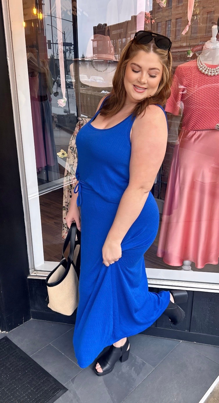 Idris Maxi Skirt Nautical