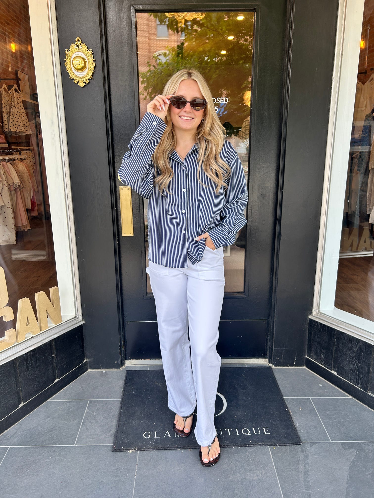 Lexi Stripe Top